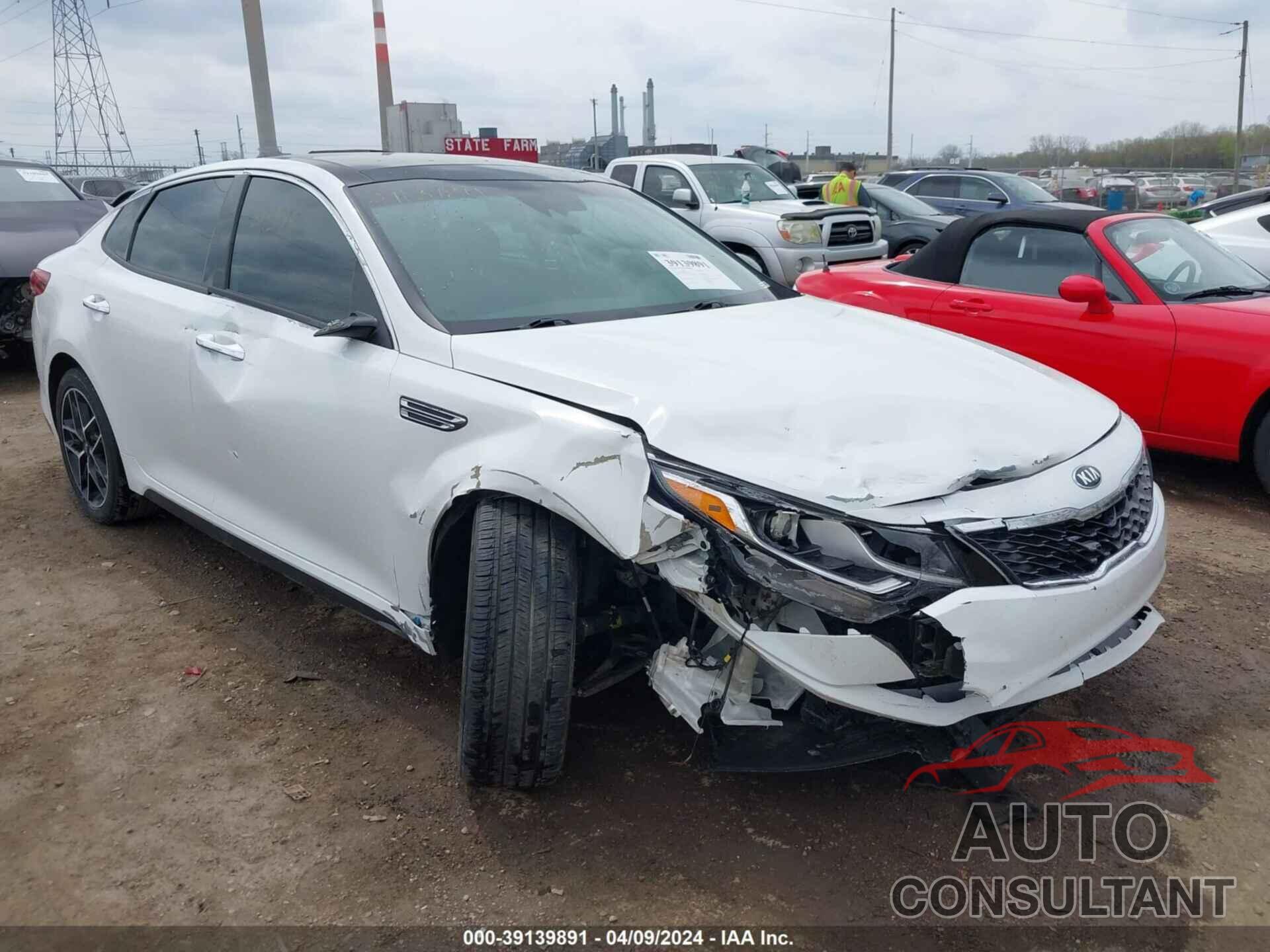 KIA OPTIMA 2020 - 5XXGT4L33LG435729