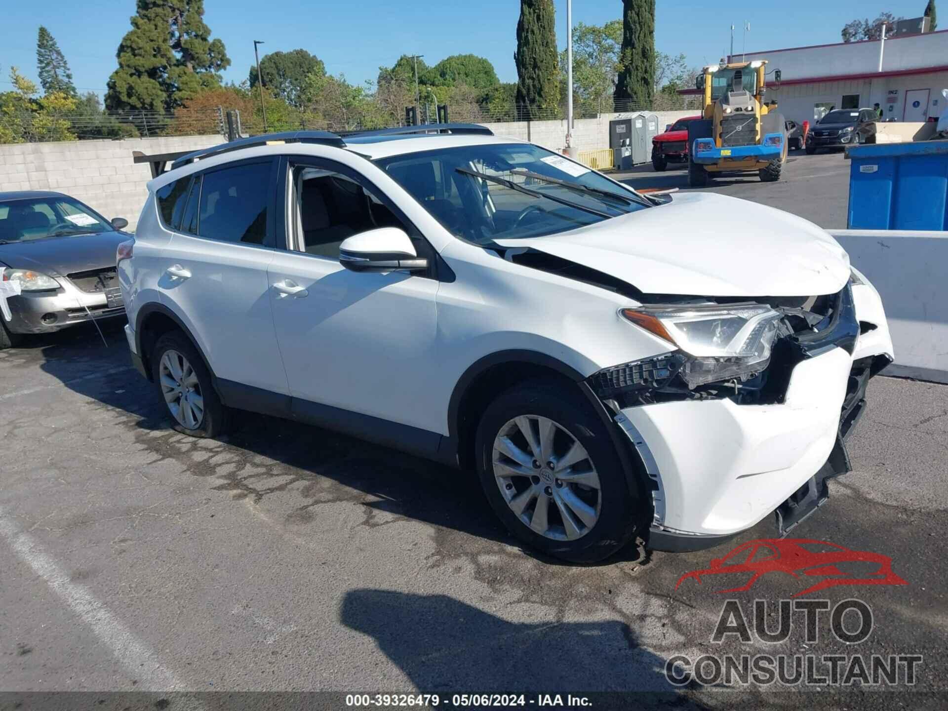 TOYOTA RAV4 2017 - 2T3WFREV7HW355143