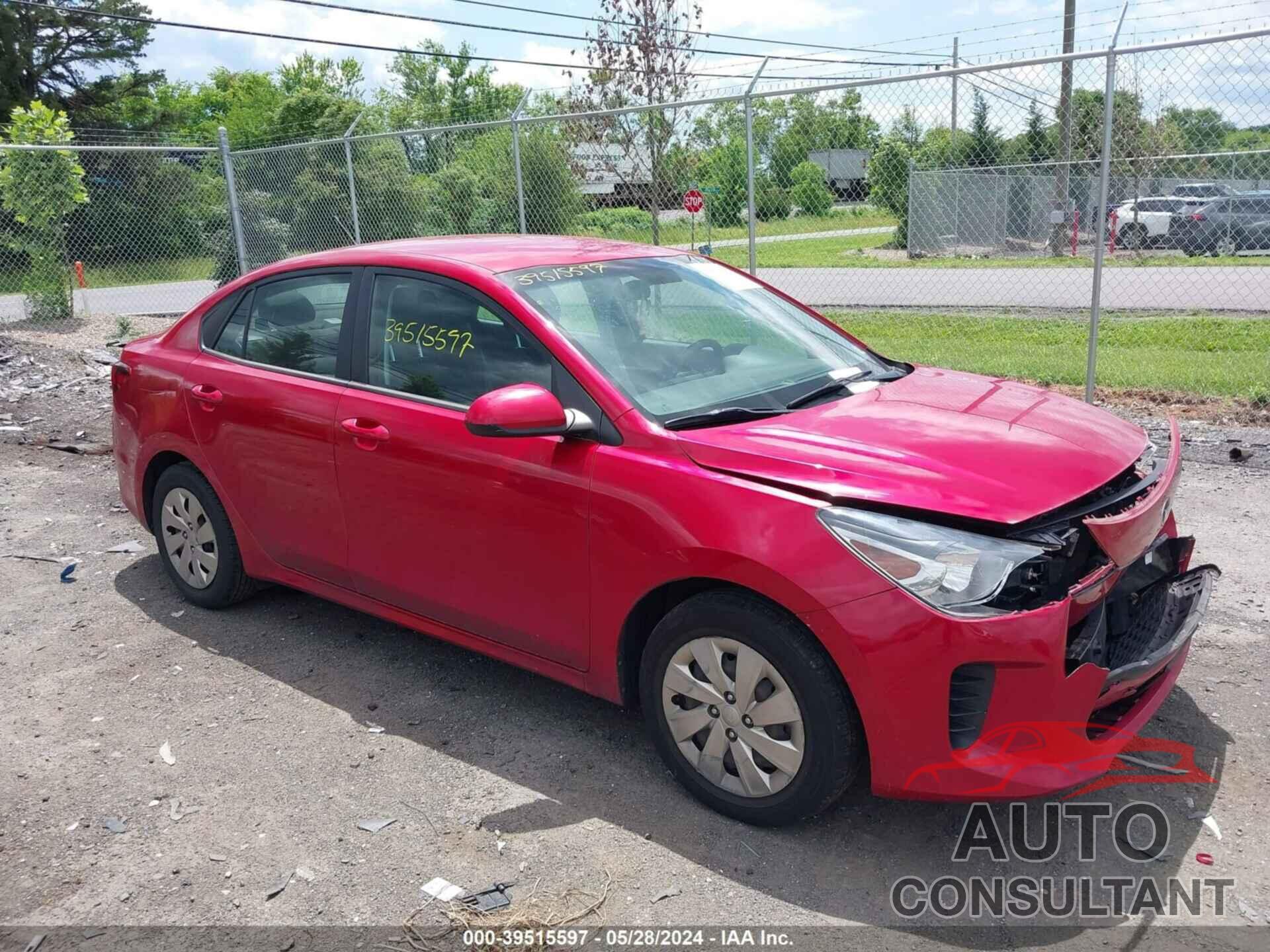 KIA RIO 2018 - 3KPA24AB1JE142100