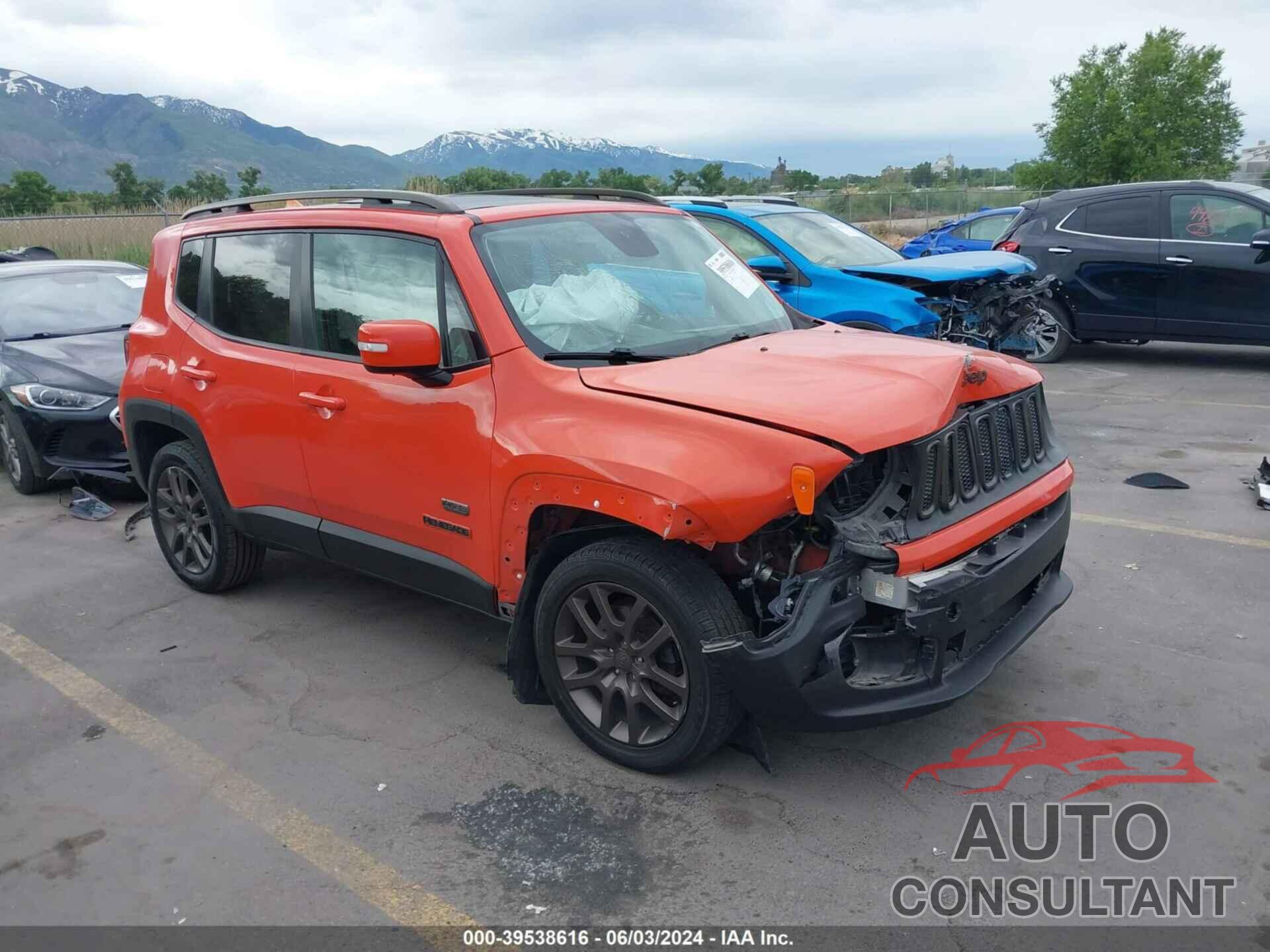 JEEP RENEGADE 2016 - ZACCJBBT0GPD62640