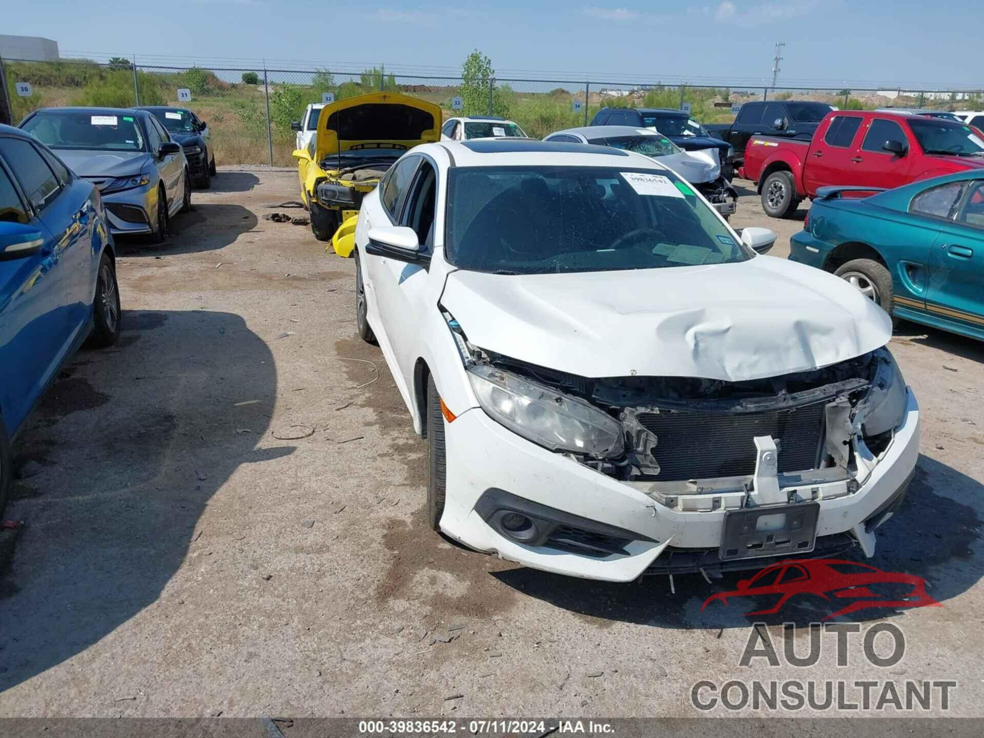 HONDA CIVIC 2017 - 2HGFC1E30HH638428