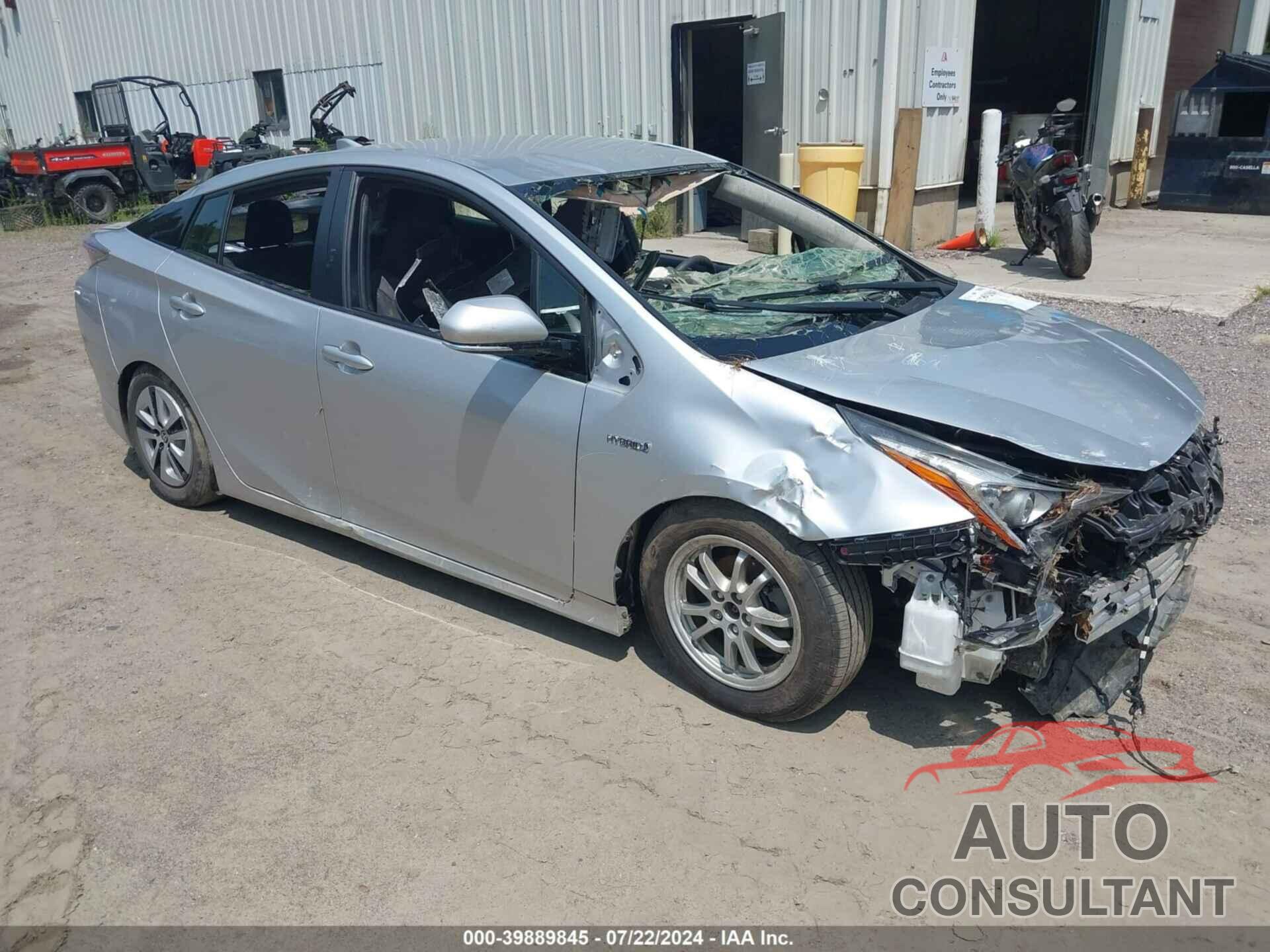 TOYOTA PRIUS 2017 - JTDKBRFUXH3573449