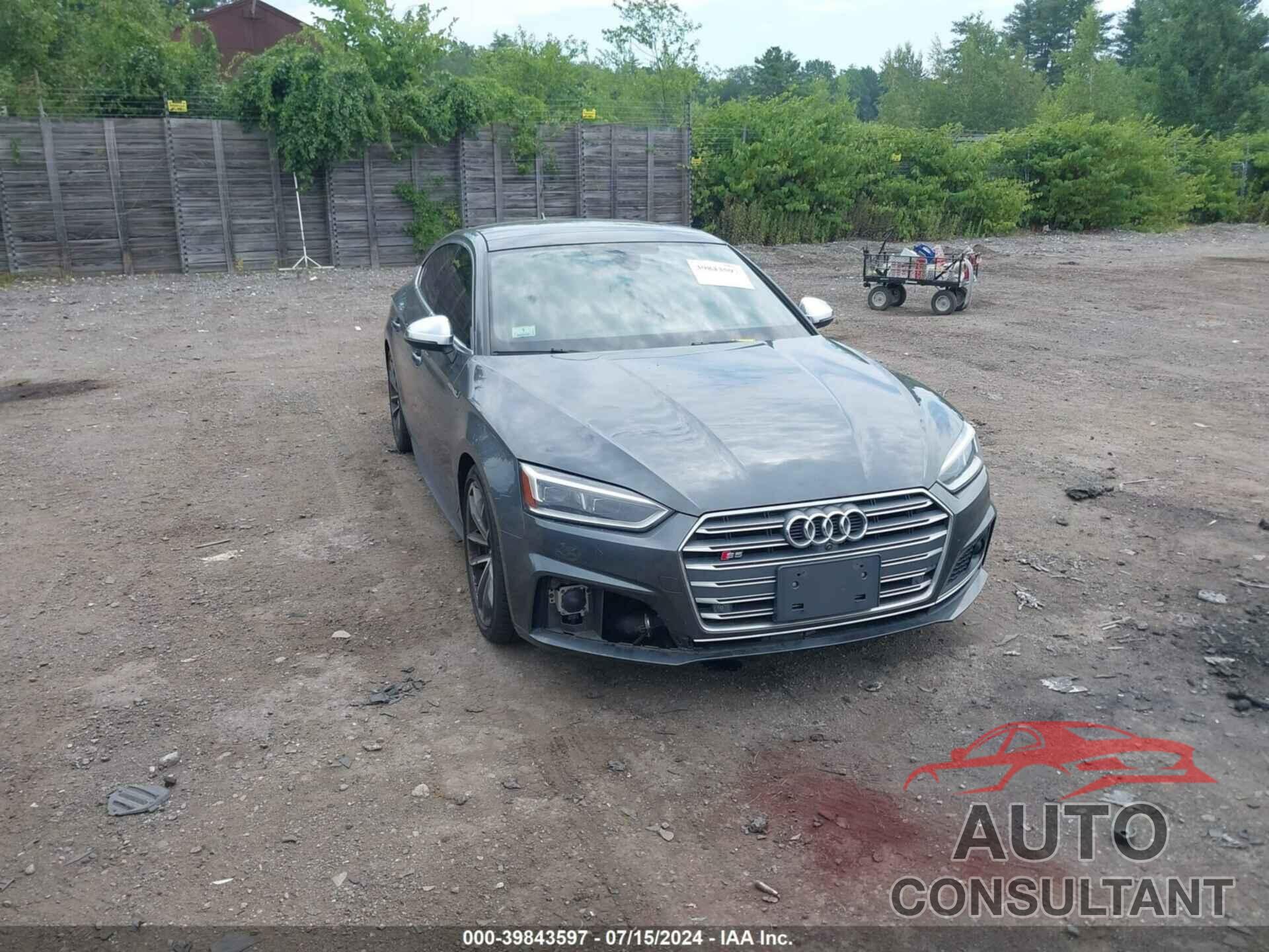 AUDI S5 2018 - WAUC4CF56JA039318