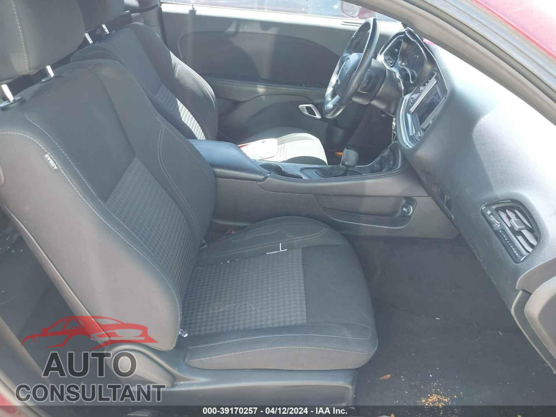 DODGE CHALLENGER 2019 - 2C3CDZAG1KH507610