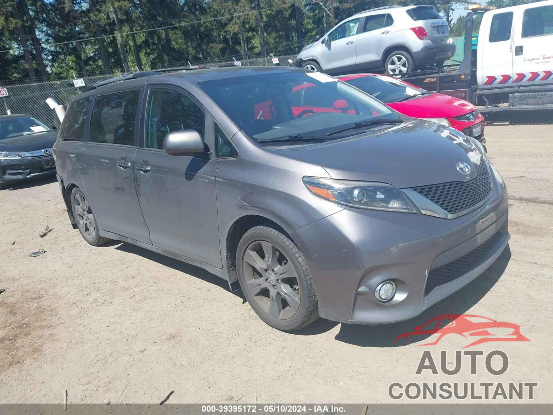 TOYOTA SIENNA 2016 - 5TDXK3DC9GS727823