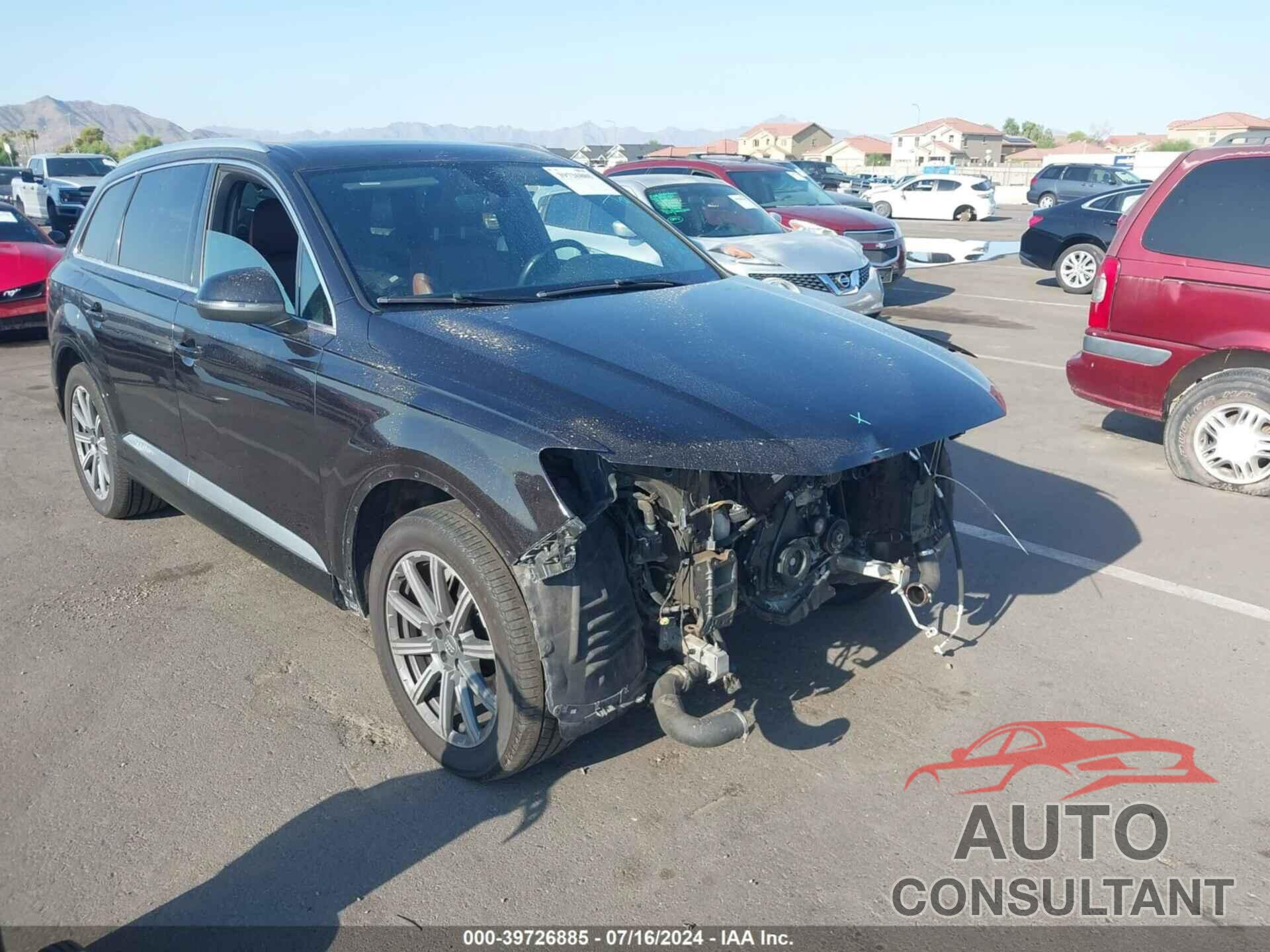 AUDI Q7 2018 - WA1LHAF72JD037149