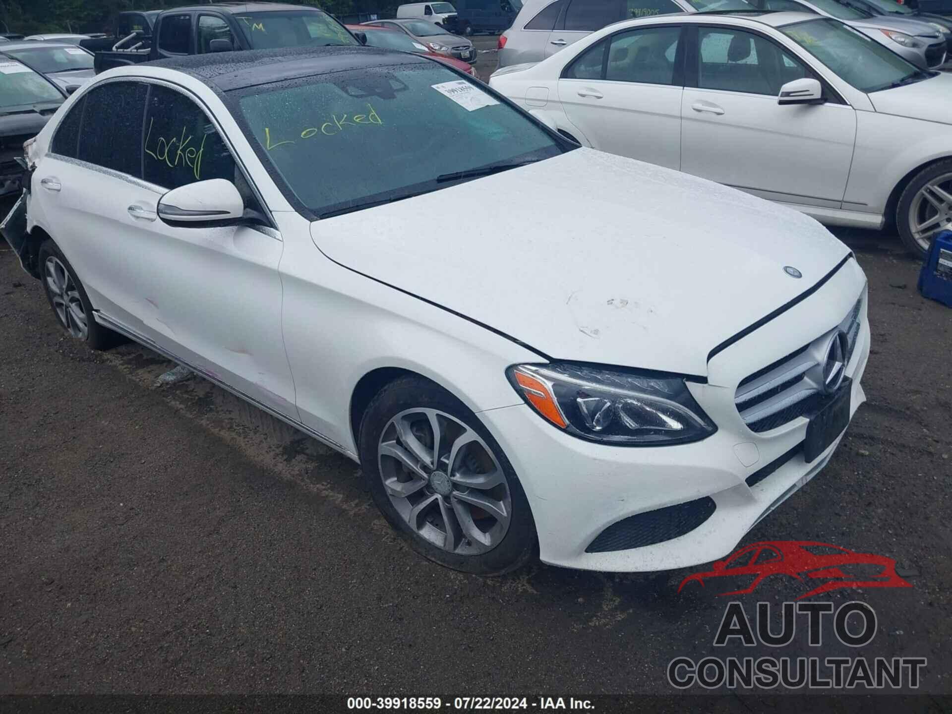 MERCEDES-BENZ C 300 2016 - 55SWF4KB8GU104714