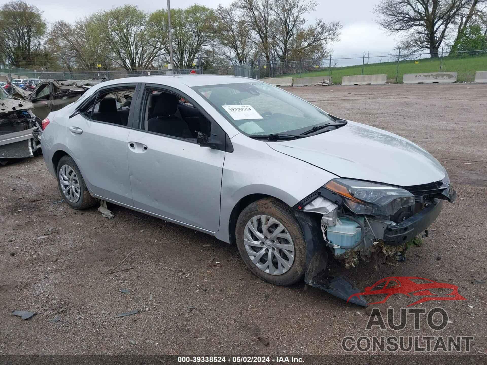 TOYOTA COROLLA 2018 - 2T1BURHE4JC071744
