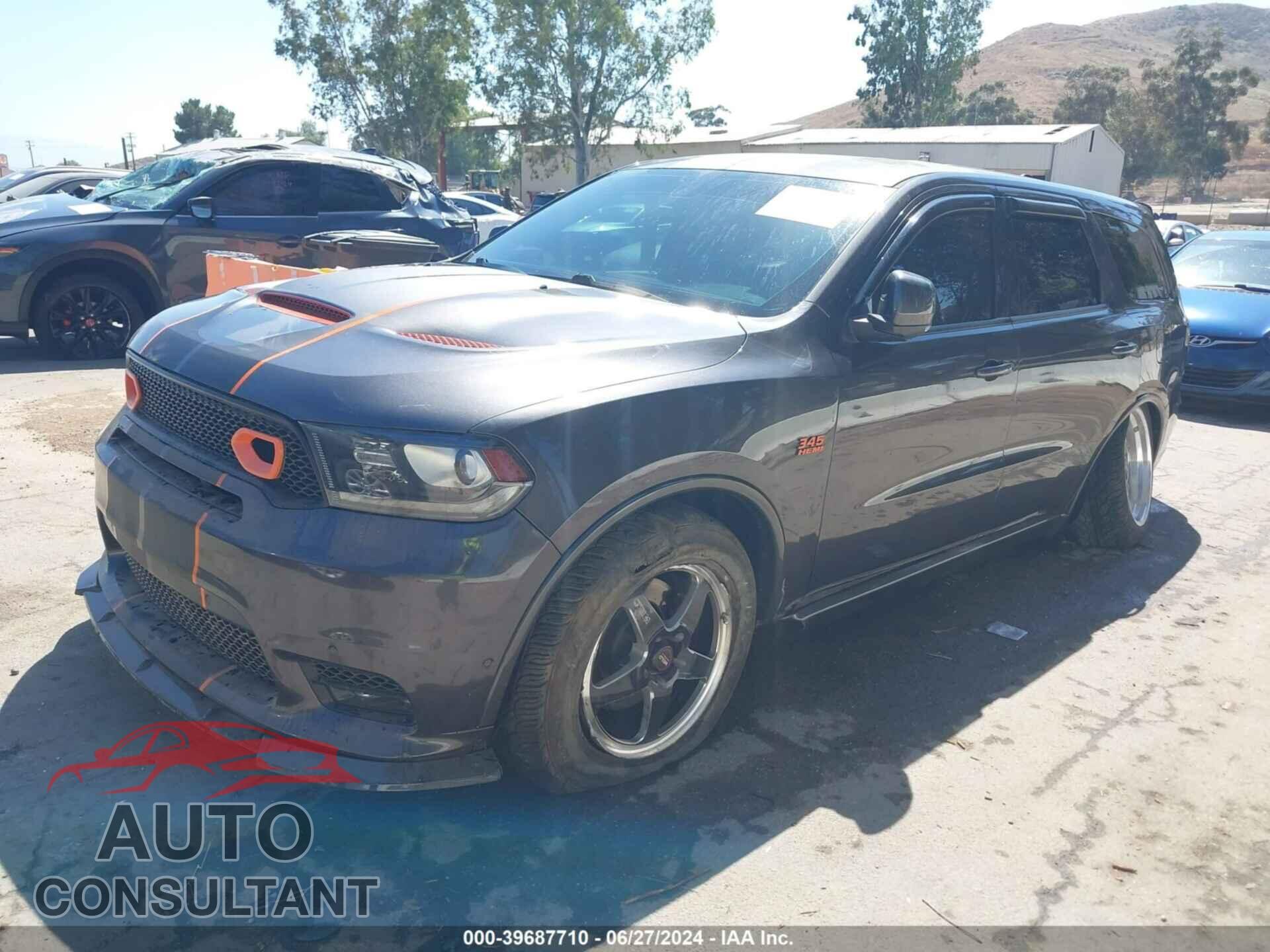 DODGE DURANGO 2018 - 1C4SDJCTXJC400902