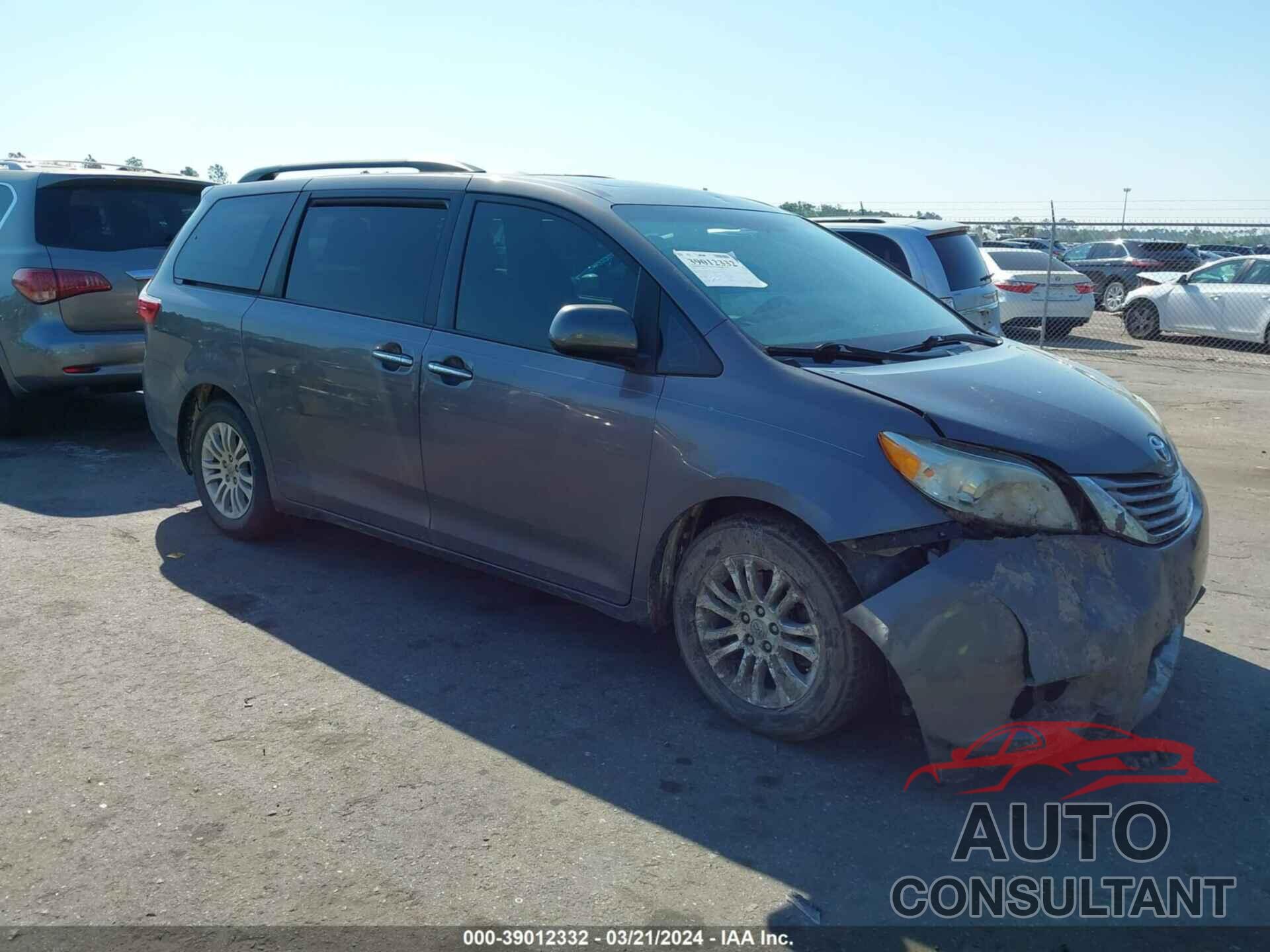 TOYOTA SIENNA 2017 - 5TDYZ3DC3HS801626