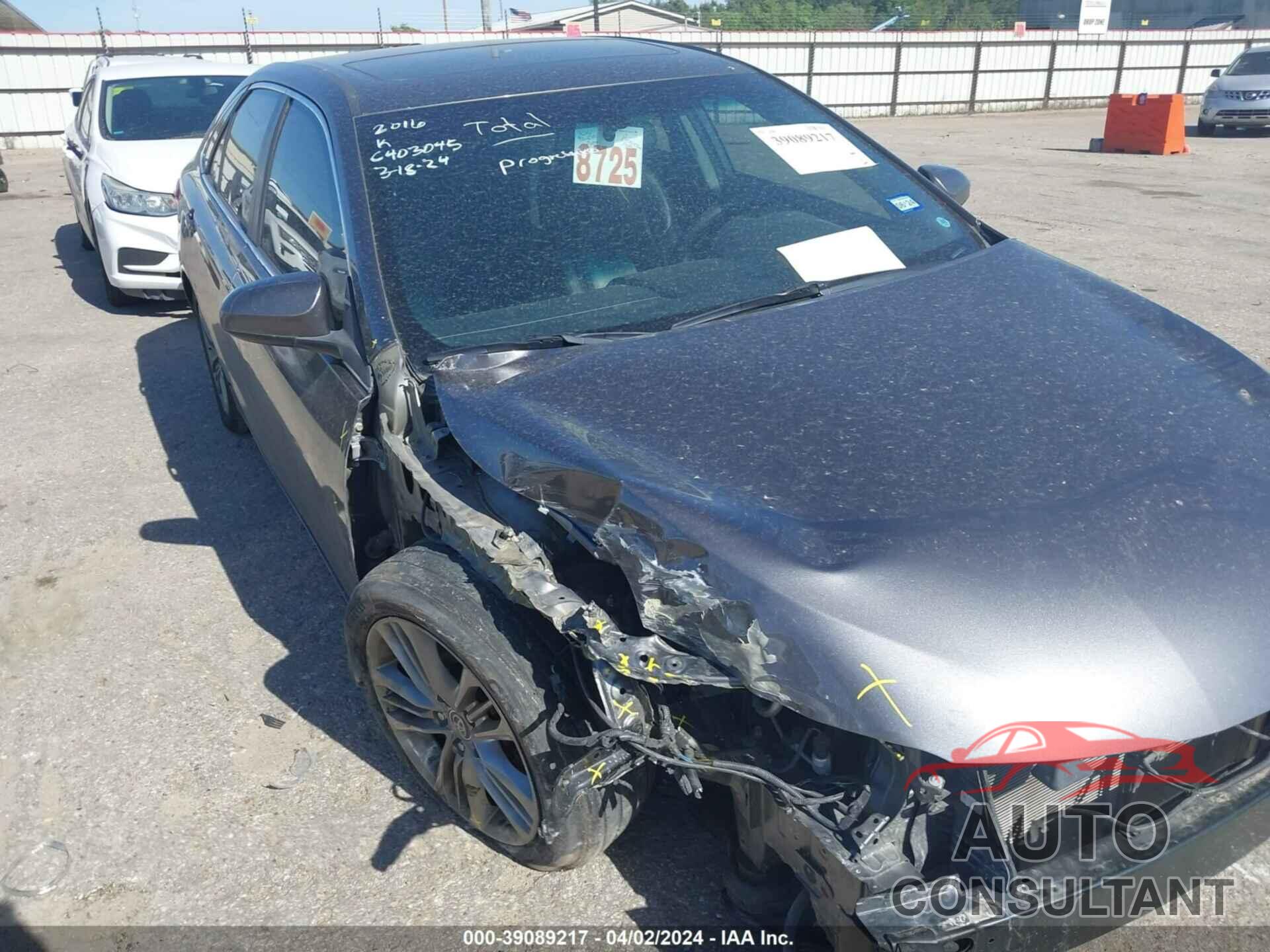 TOYOTA CAMRY 2016 - 4T1BF1FK7GU519177
