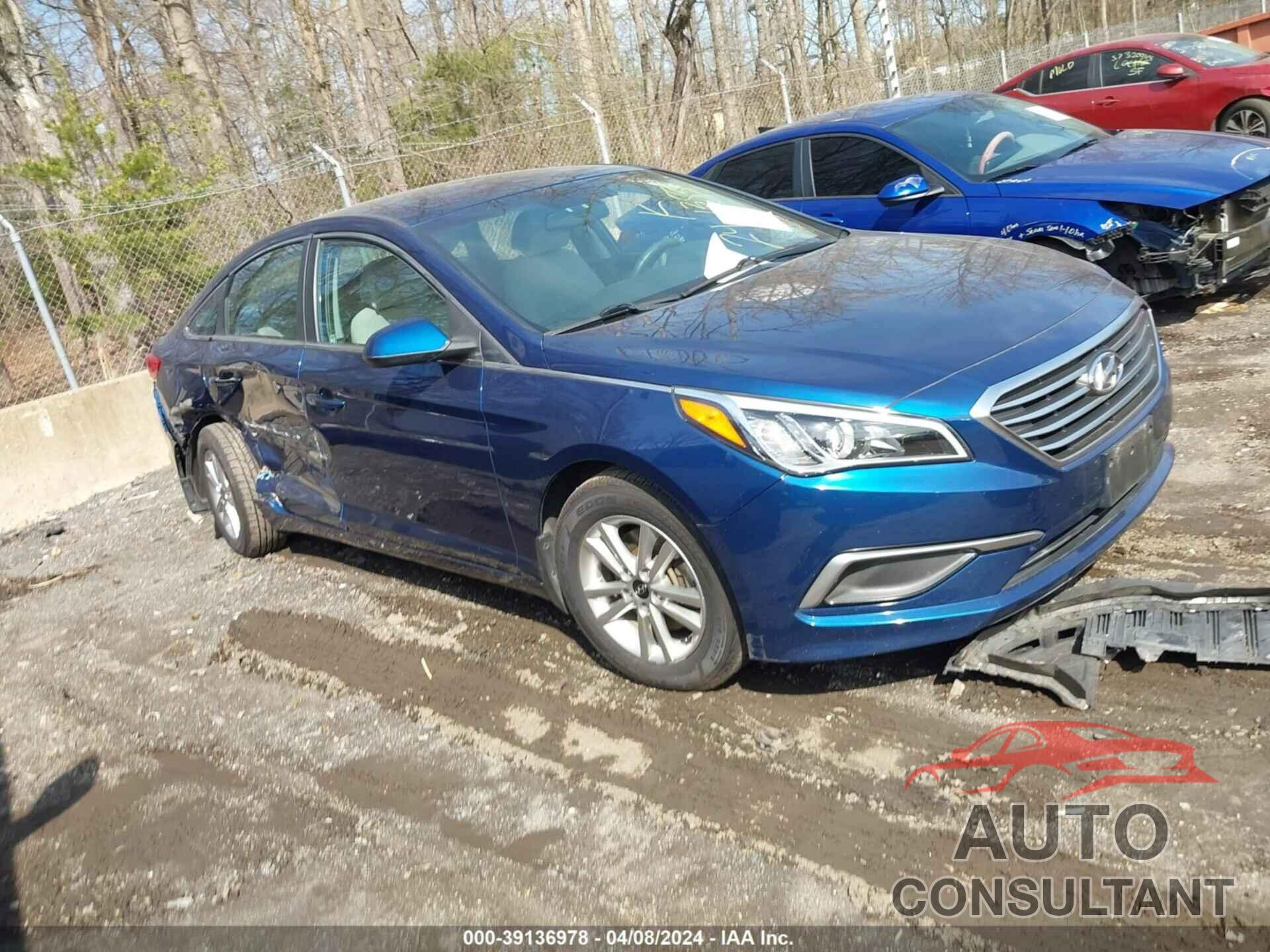 HYUNDAI SONATA 2017 - 5NPE24AFXHH579460