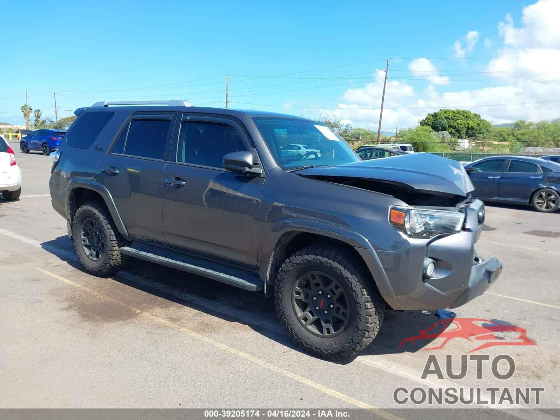 TOYOTA 4RUNNER 2017 - JTEBU5JRXH5413836