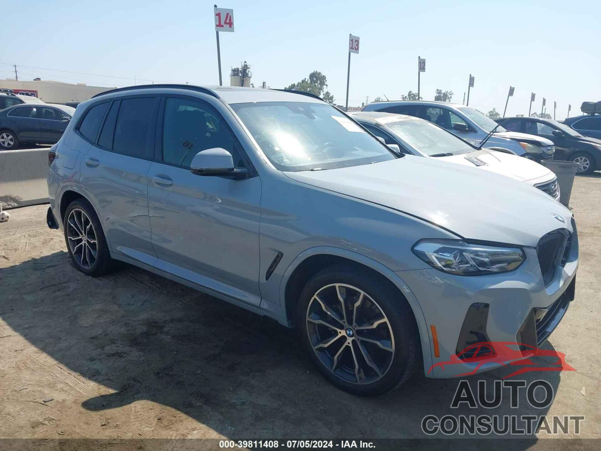 BMW X3 2022 - 5UX43DP08N9L58230