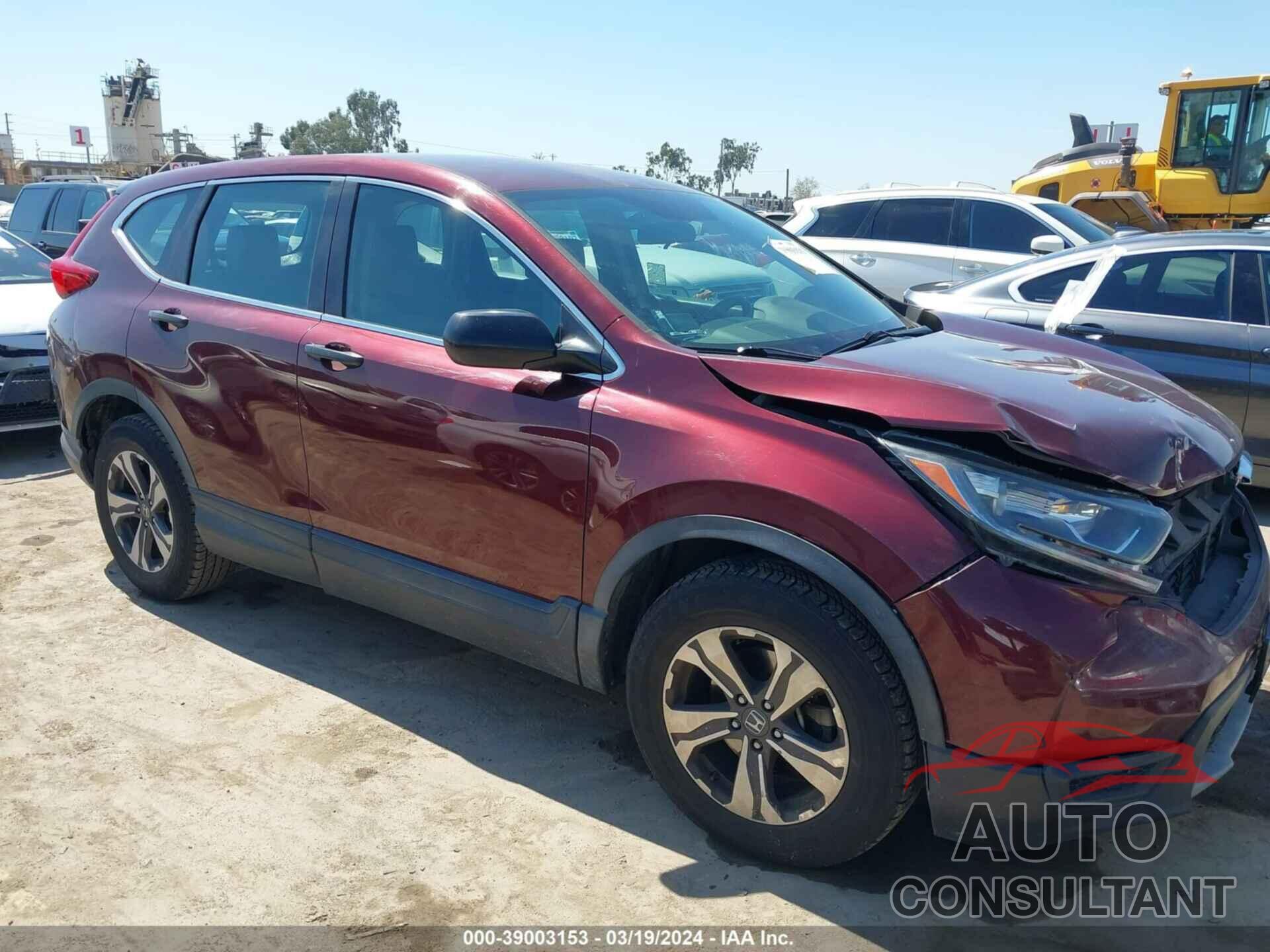 HONDA CR-V 2017 - 7FARW5H30HE006559