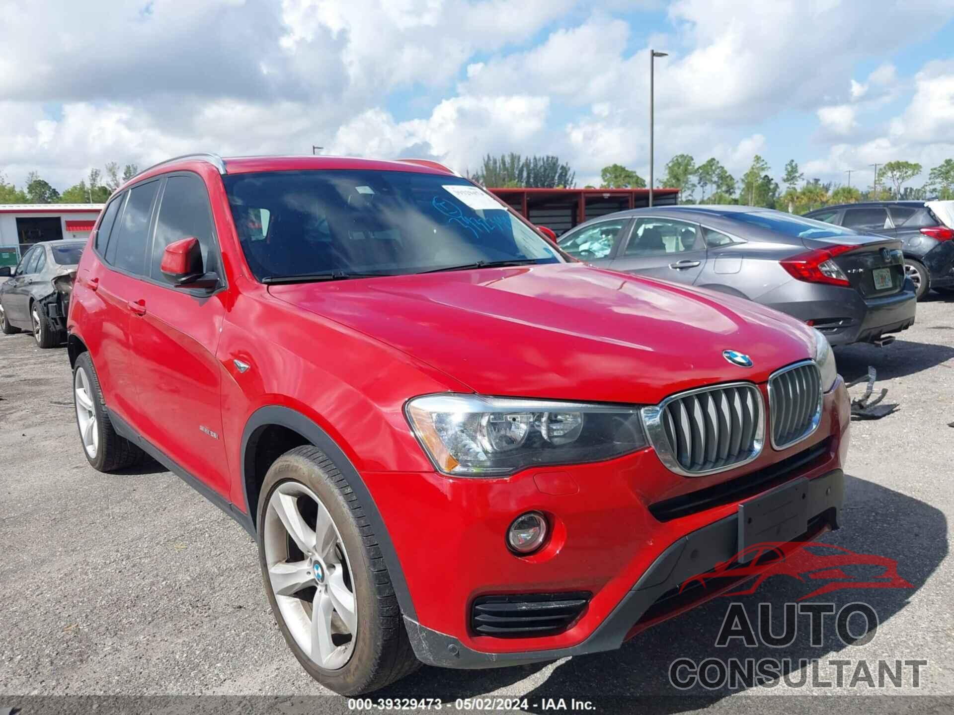 BMW X3 2017 - 5UXWZ7C57H0V85217