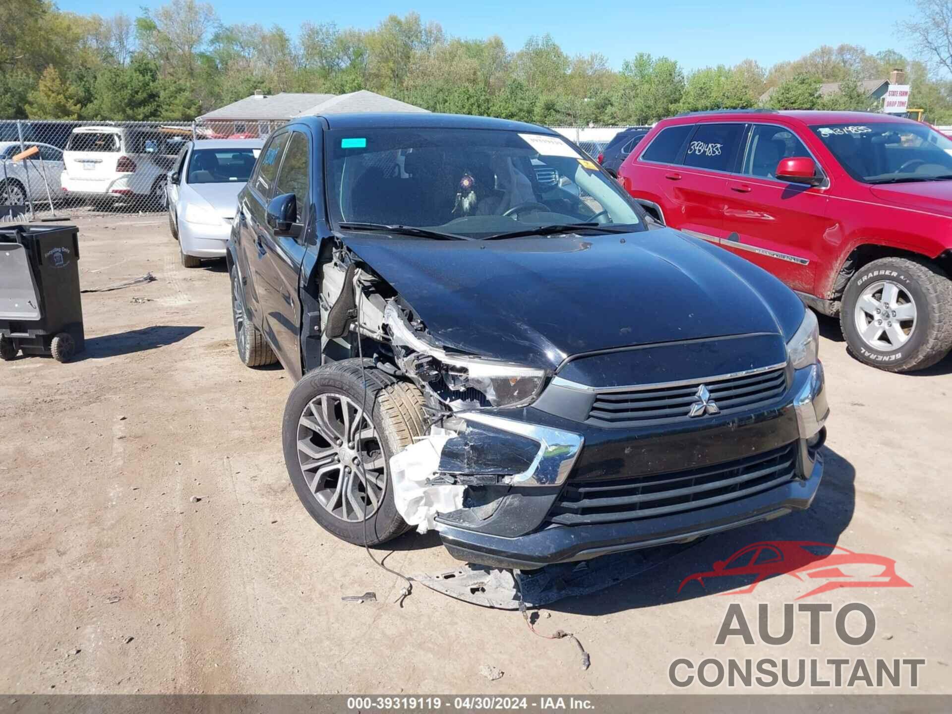 MITSUBISHI OUTLANDER SPORT 2017 - JA4AP3AU1HZ007186