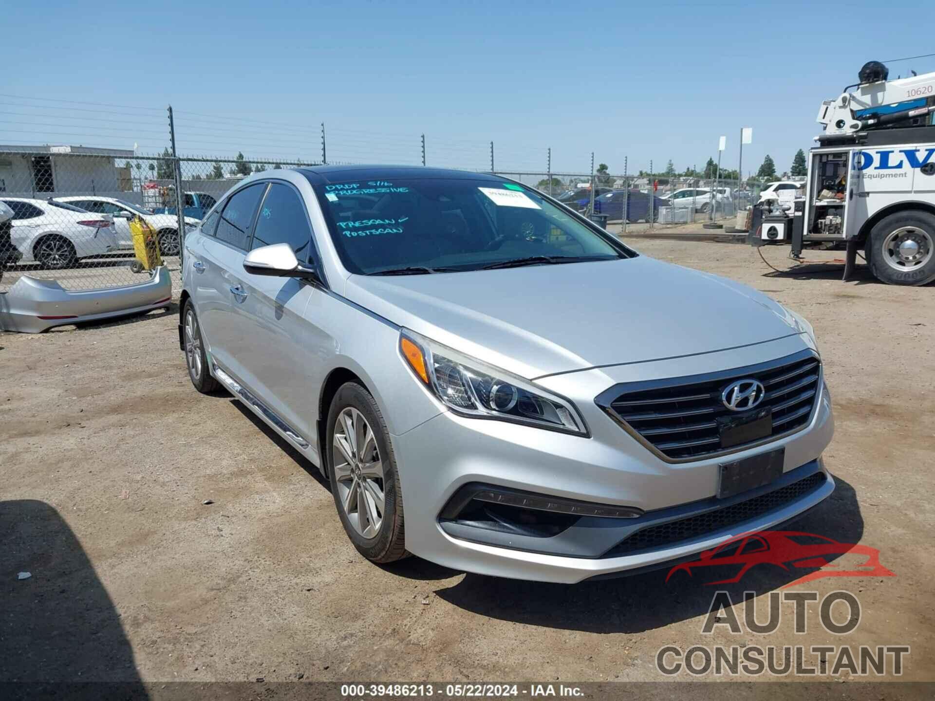 HYUNDAI SONATA 2016 - 5NPE34AF0GH379117