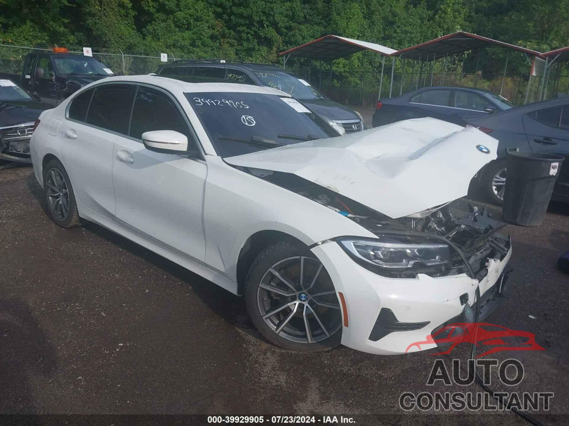 BMW 330I 2020 - 3MW5R1J04L8B25171