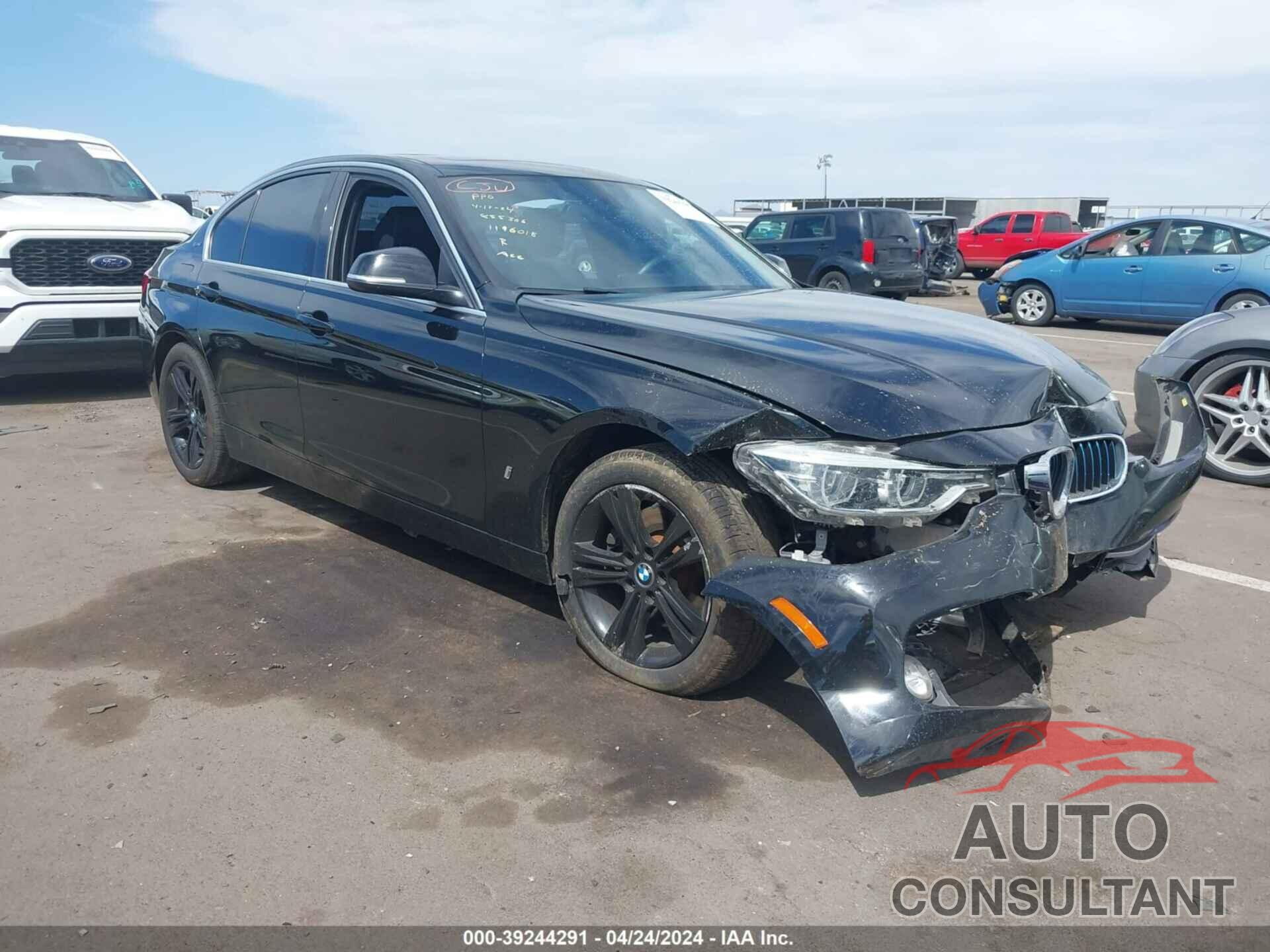 BMW 330E 2018 - WBA8E1C52JA159404
