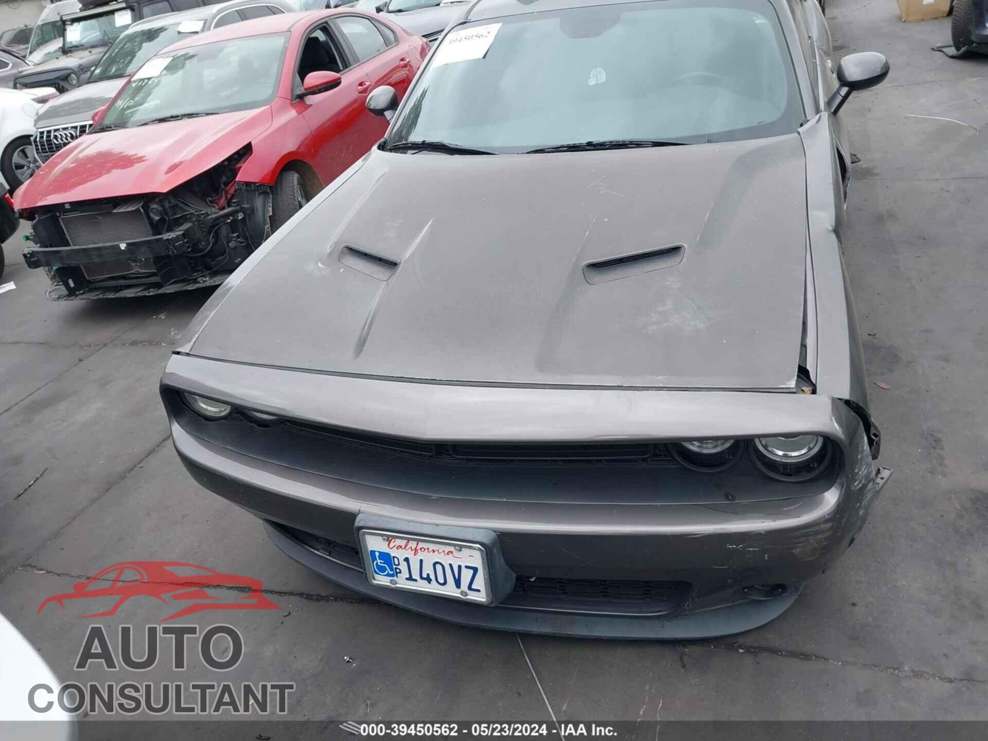 DODGE CHALLENGER 2016 - 2C3CDZAG0GH209976