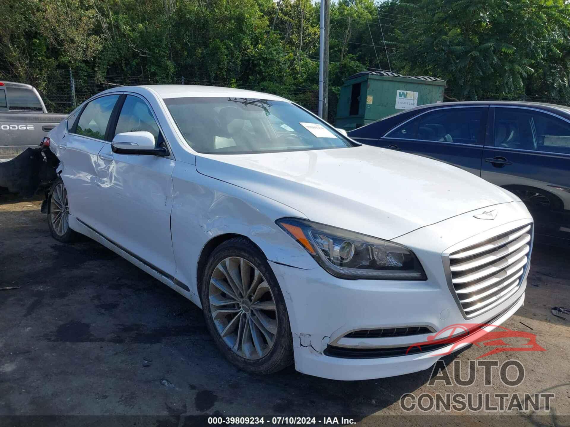 HYUNDAI GENESIS 2016 - KMHGN4JE8GU127725