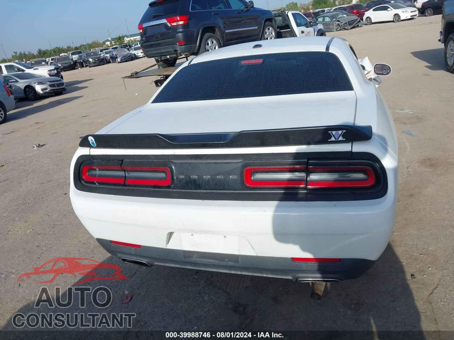 DODGE CHALLENGER 2016 - 2C3CDZAGXGH100795