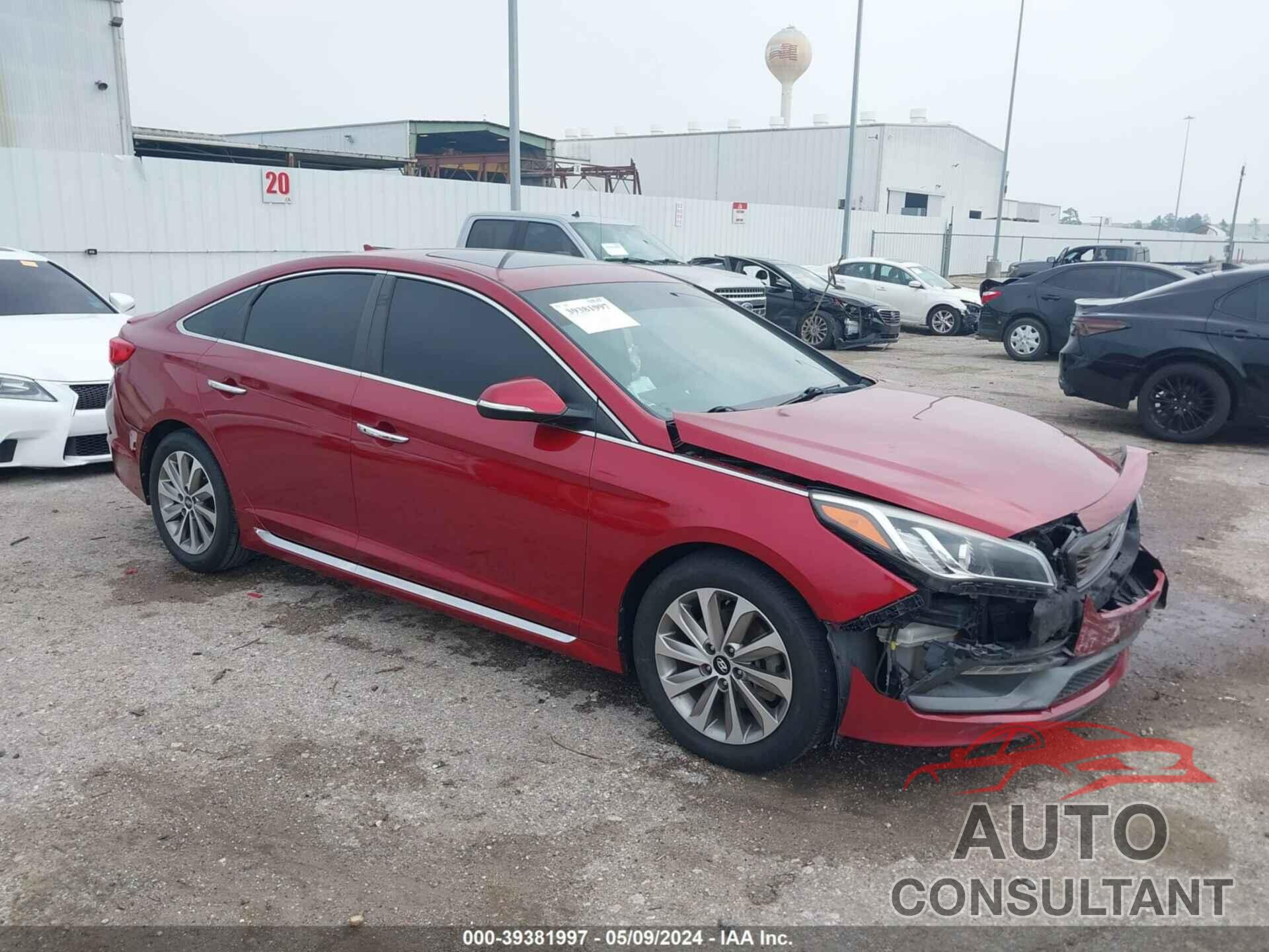 HYUNDAI SONATA 2016 - 5NPE34AF5GH401645