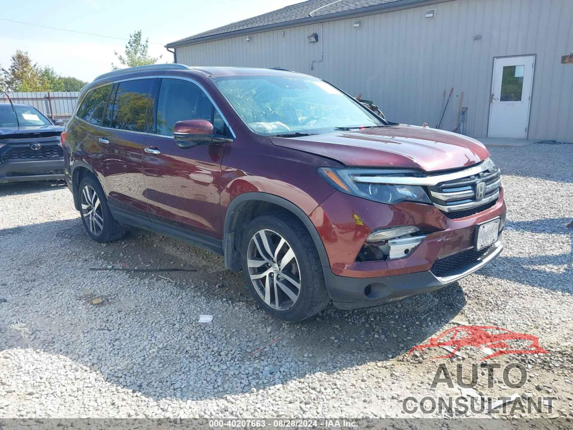 HONDA PILOT 2018 - 5FNYF6H90JB046311