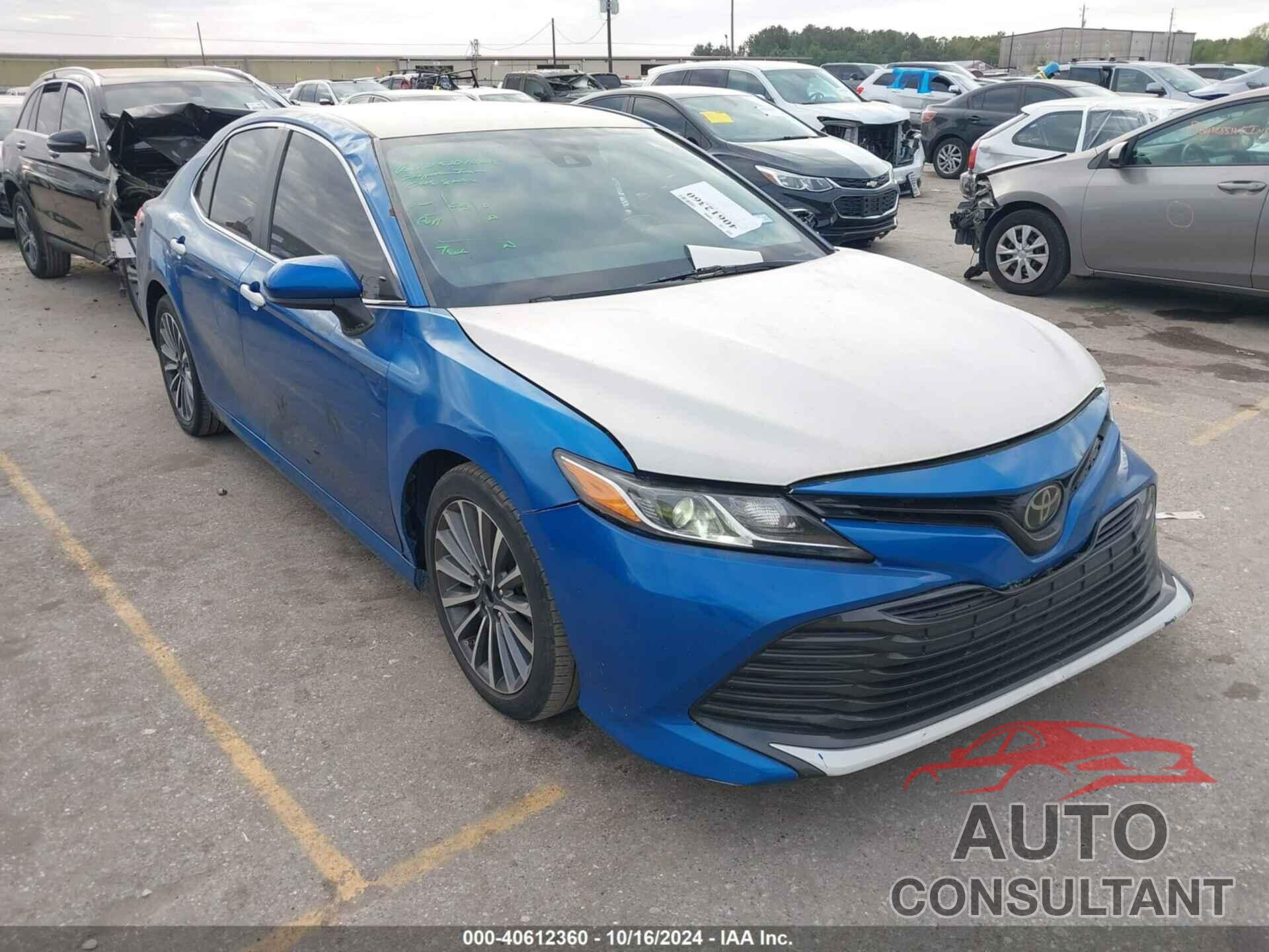 TOYOTA CAMRY 2019 - 4T1B11HK7KU255883