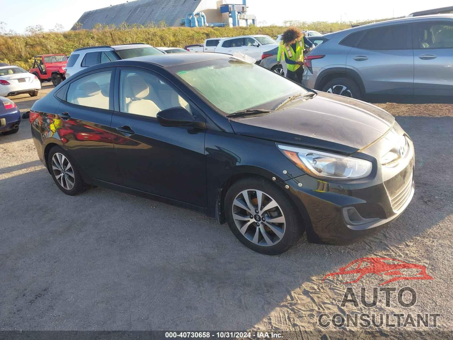 HYUNDAI ACCENT 2017 - KMHCT4AE6HU373081