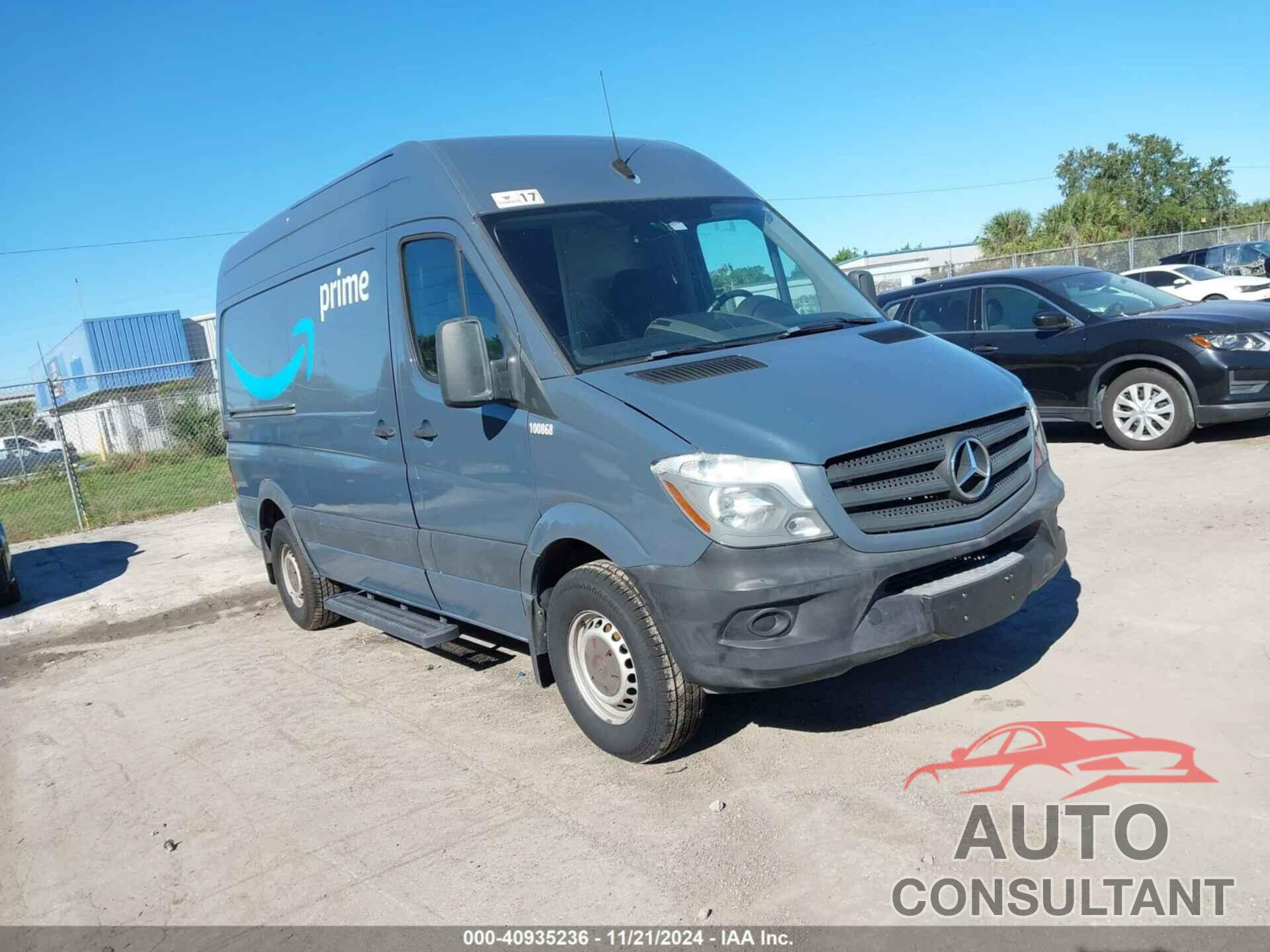 MERCEDES-BENZ SPRINTER 2500 2018 - WD3PE7CD1JP637814