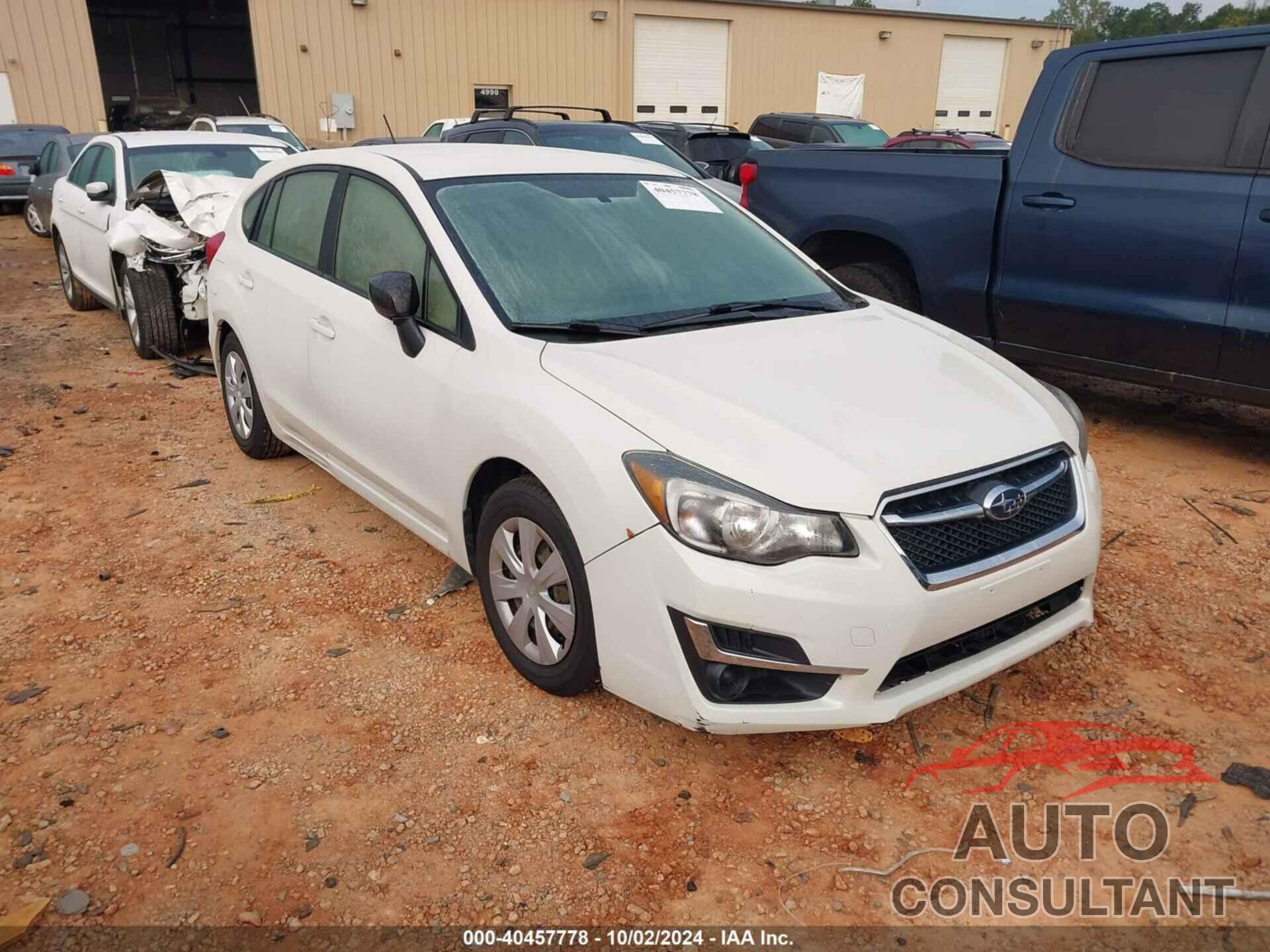SUBARU IMPREZA 2015 - JF1GPAA65F8320689