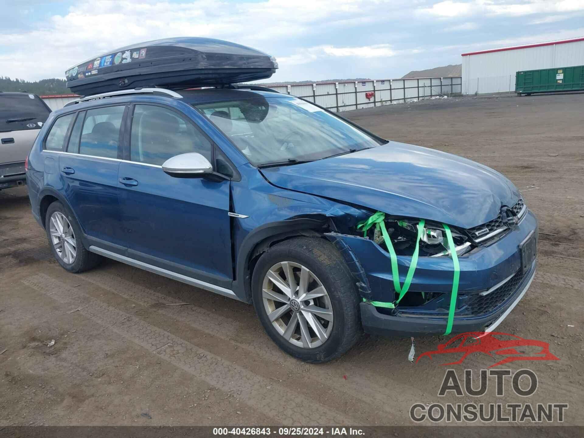 VOLKSWAGEN GOLF ALLTRACK 2018 - 3VWH17AU0JM750486