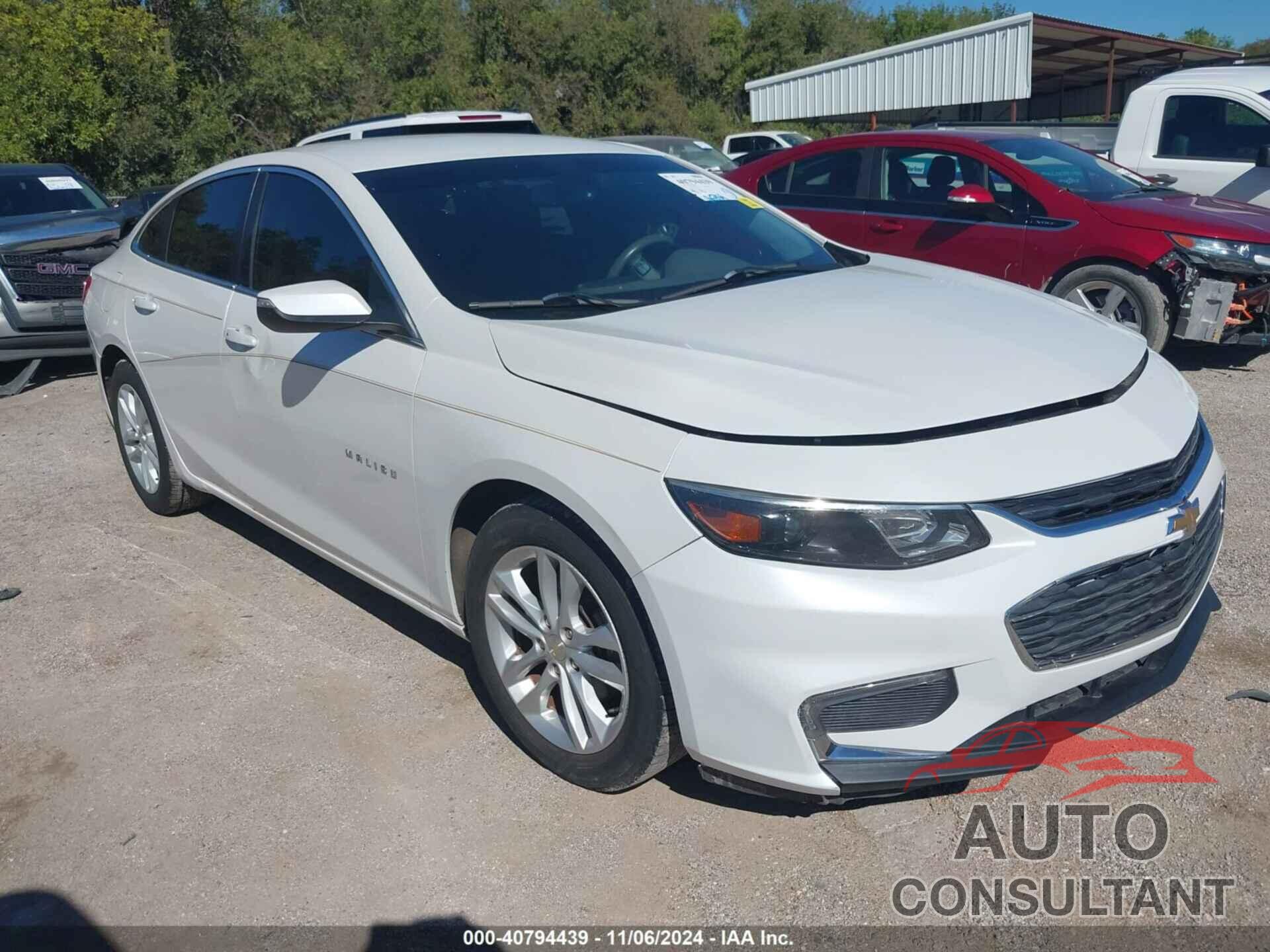 CHEVROLET MALIBU 2016 - 1G1ZE5ST5GF347997