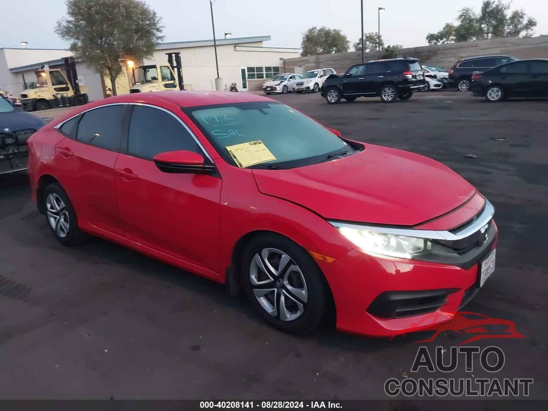 HONDA CIVIC 2017 - 2HGFC2F58HH528135