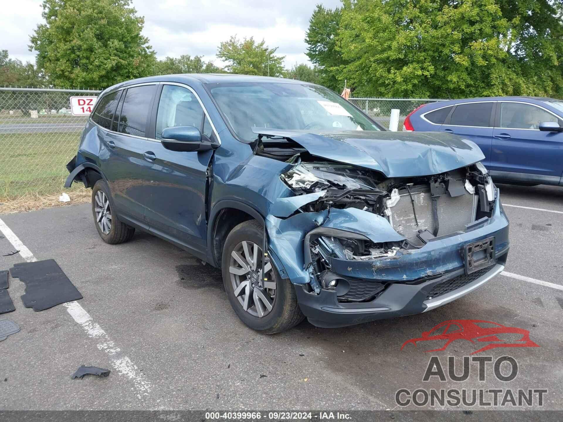 HONDA PILOT 2022 - 5FNYF6H59NB023290