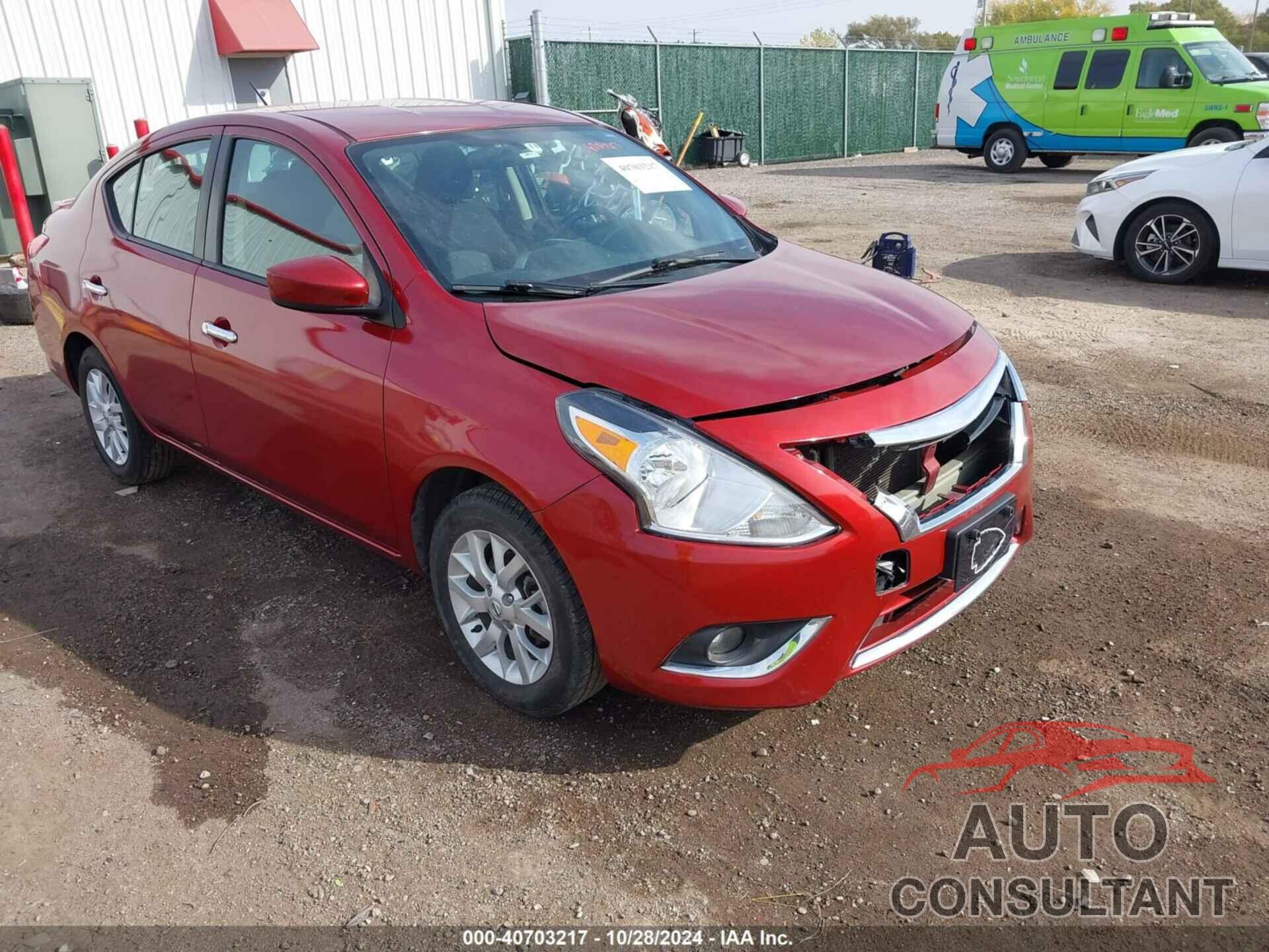 NISSAN VERSA 2018 - 3N1CN7AP2JL877180