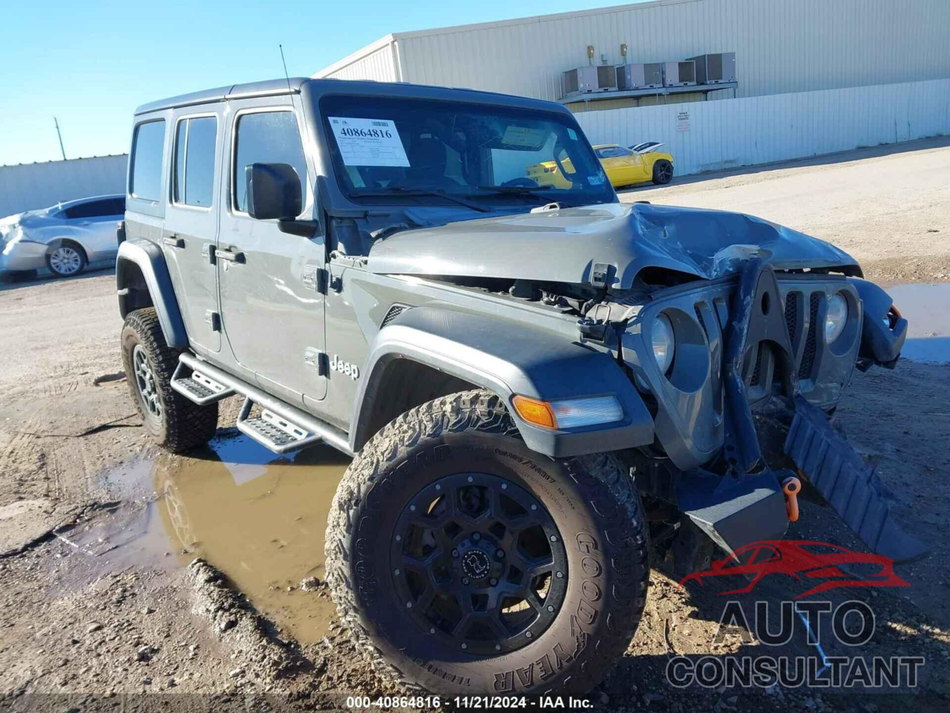 JEEP WRANGLER UNLIMITED 2018 - 1C4HJXDG3JW316488