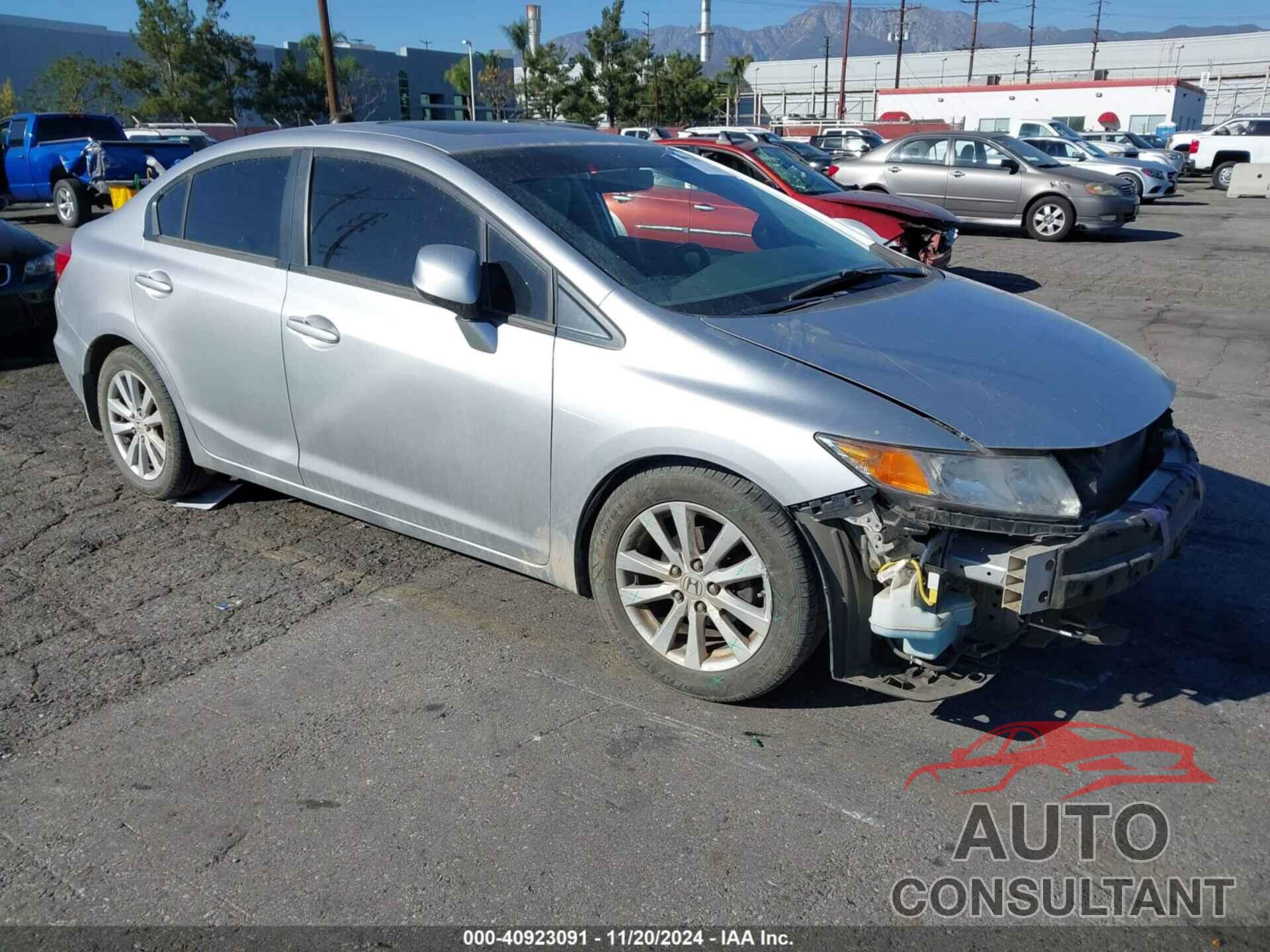 HONDA CIVIC 2012 - 19XFB2F86CE379899