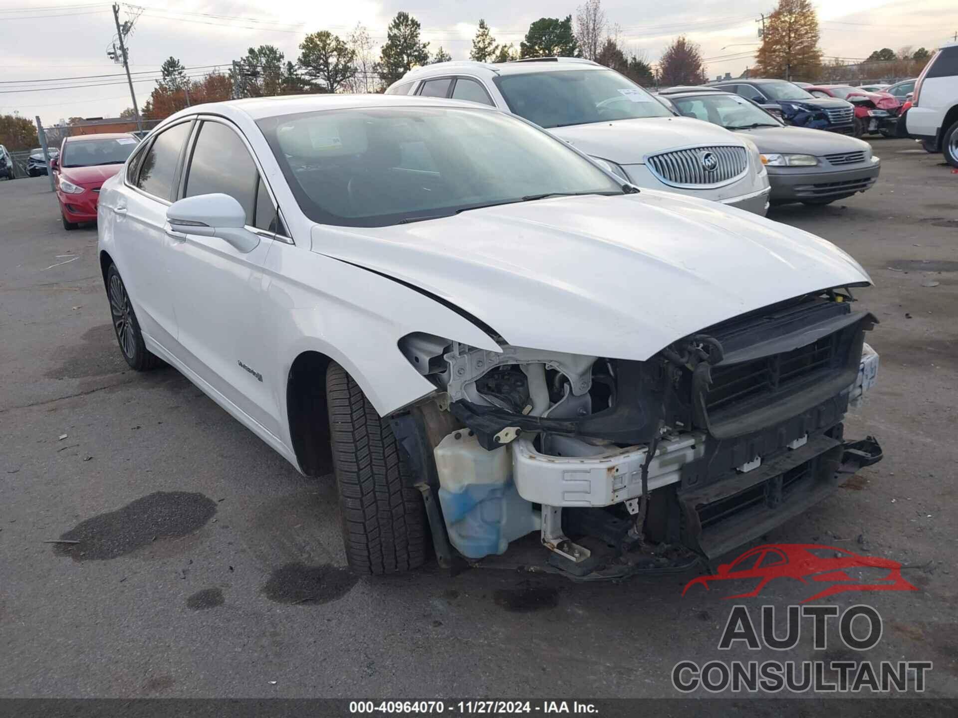 FORD FUSION HYBRID 2017 - 3FA6P0RU5HR301781