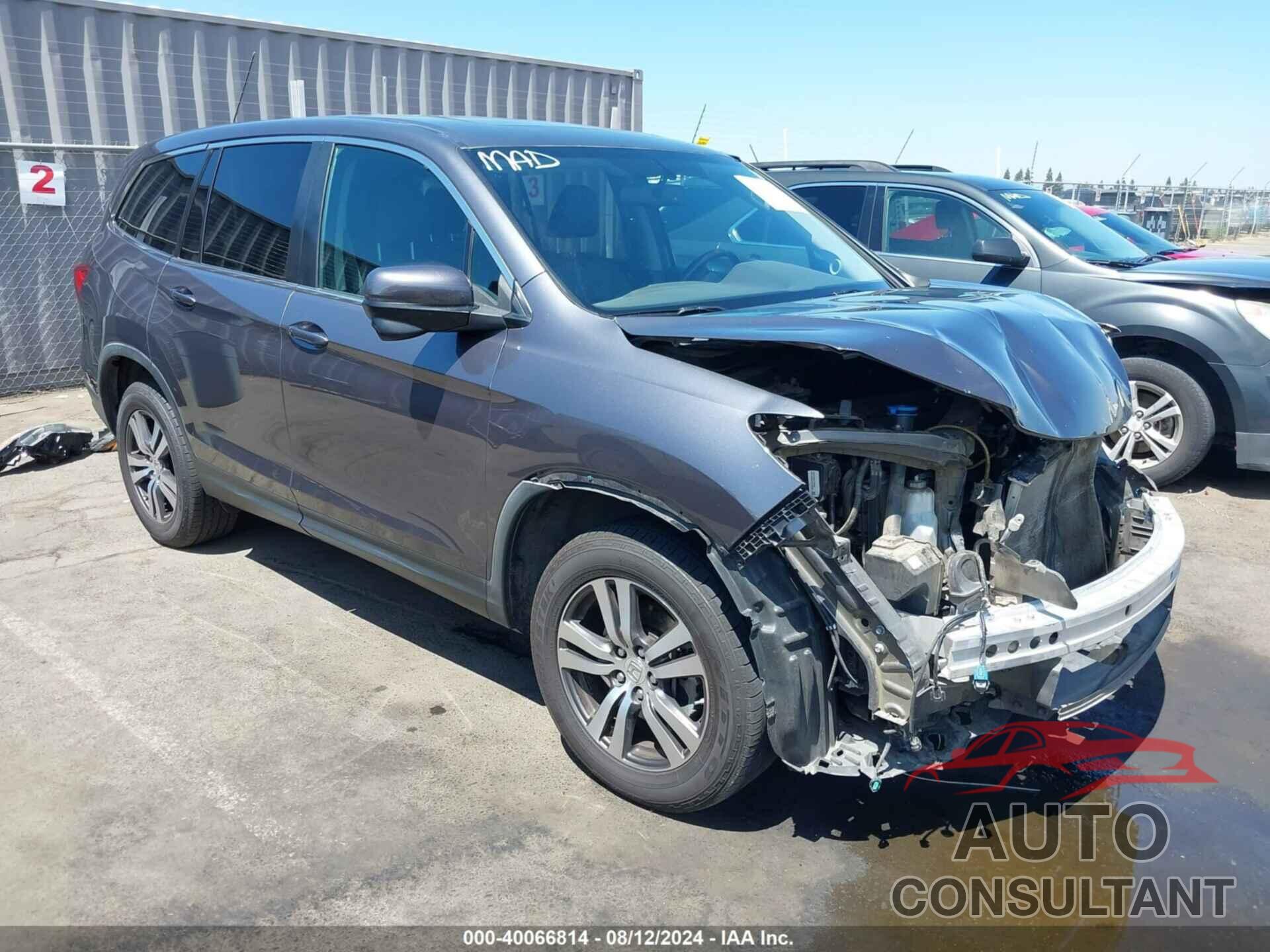 HONDA PILOT 2018 - 5FNYF6H51JB008518