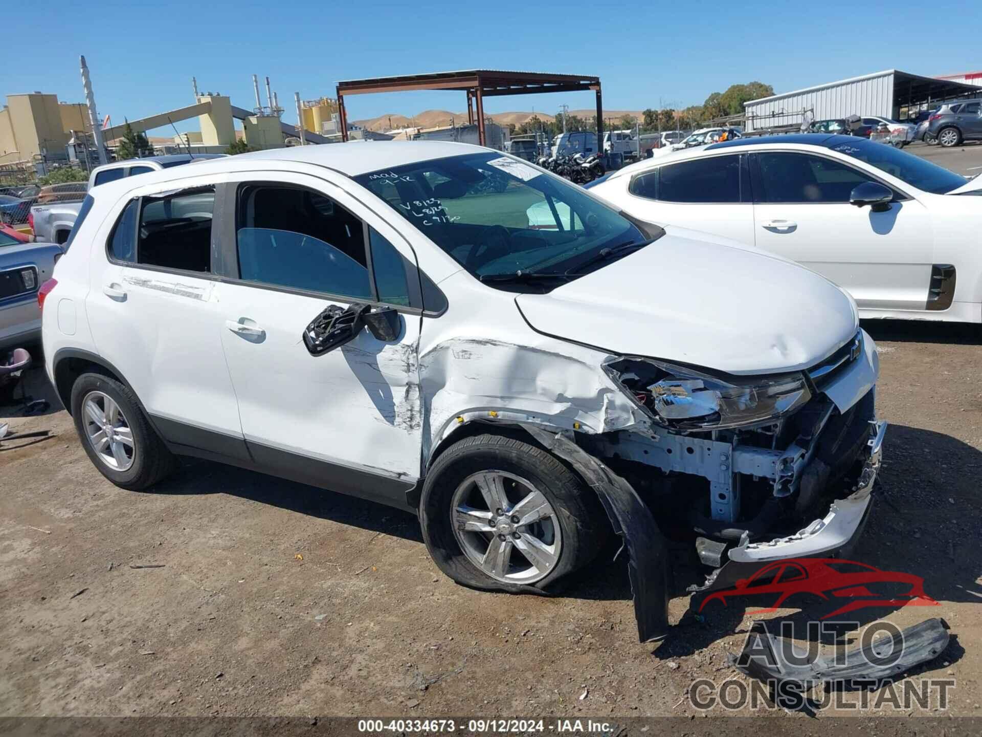 CHEVROLET TRAX 2020 - KL7CJKSB0LB045028