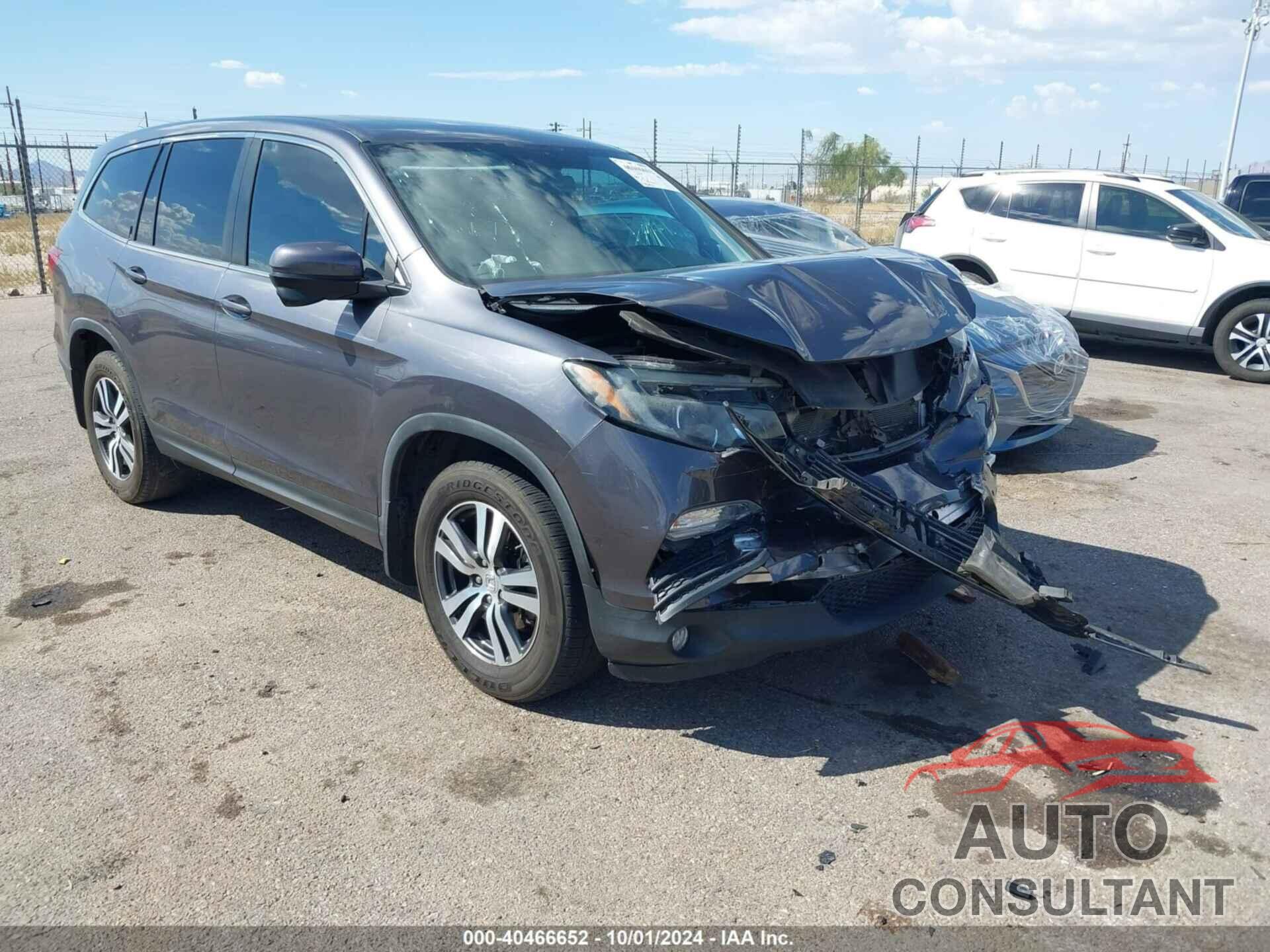 HONDA PILOT 2018 - 5FNYF5H52JB006657