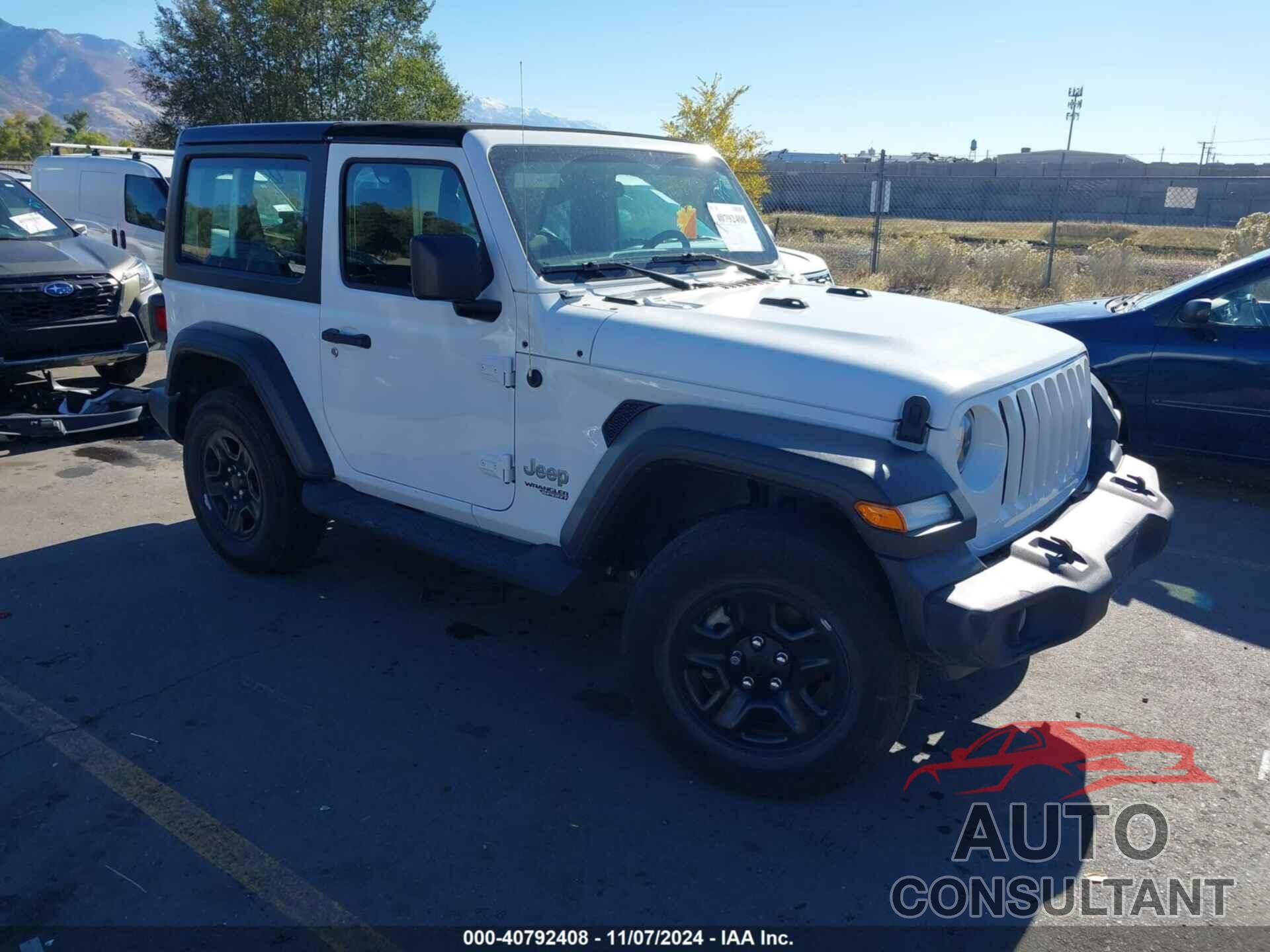 JEEP WRANGLER 2021 - 1C4GJXAN9MW522823