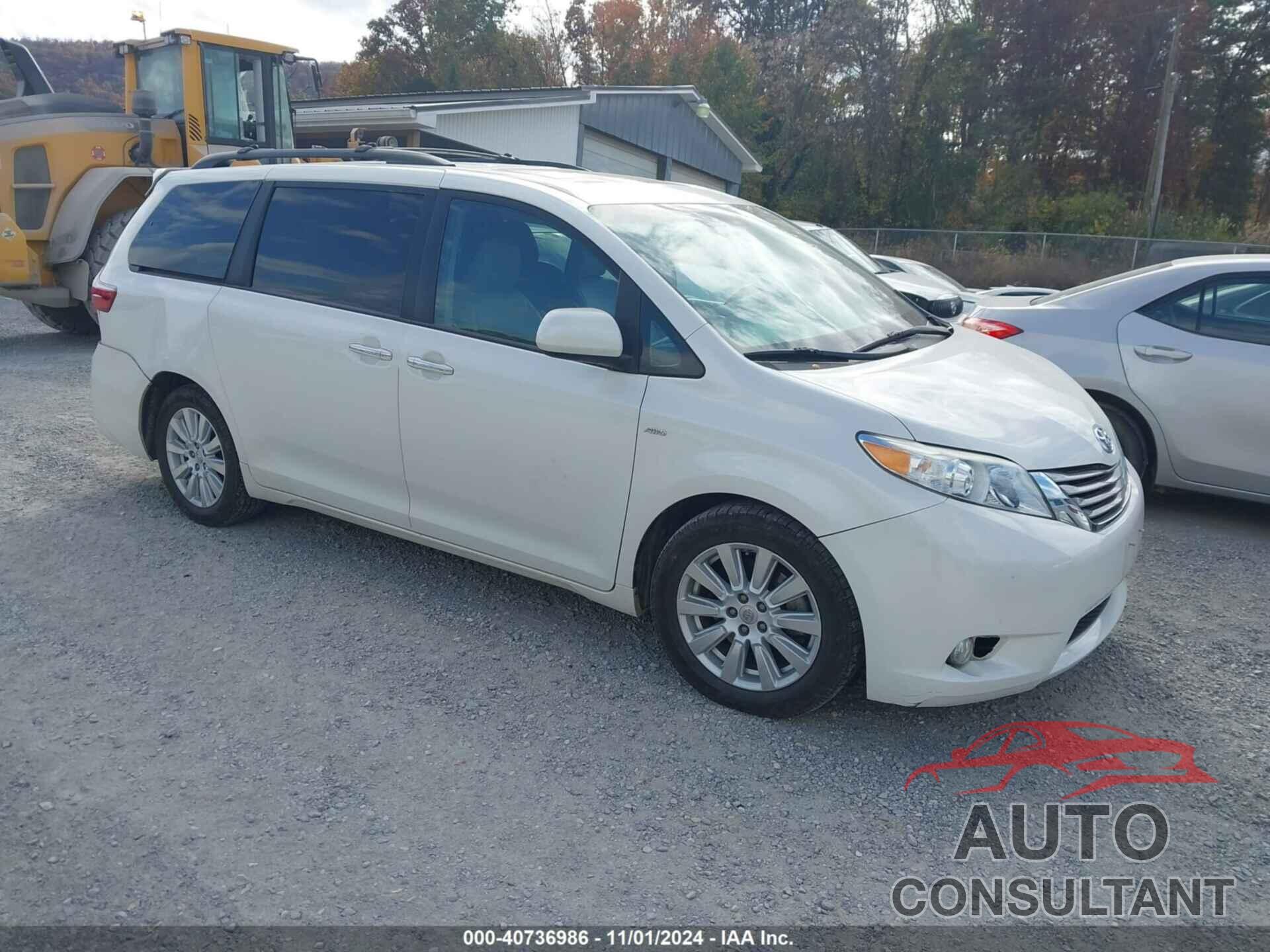 TOYOTA SIENNA 2017 - 5TDDZ3DC8HS155692