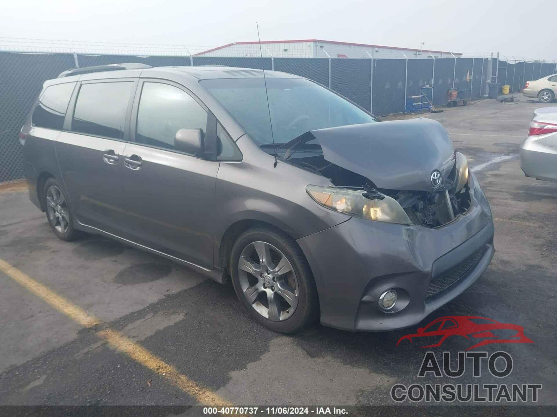 TOYOTA SIENNA 2012 - 5TDXK3DCXCS229933