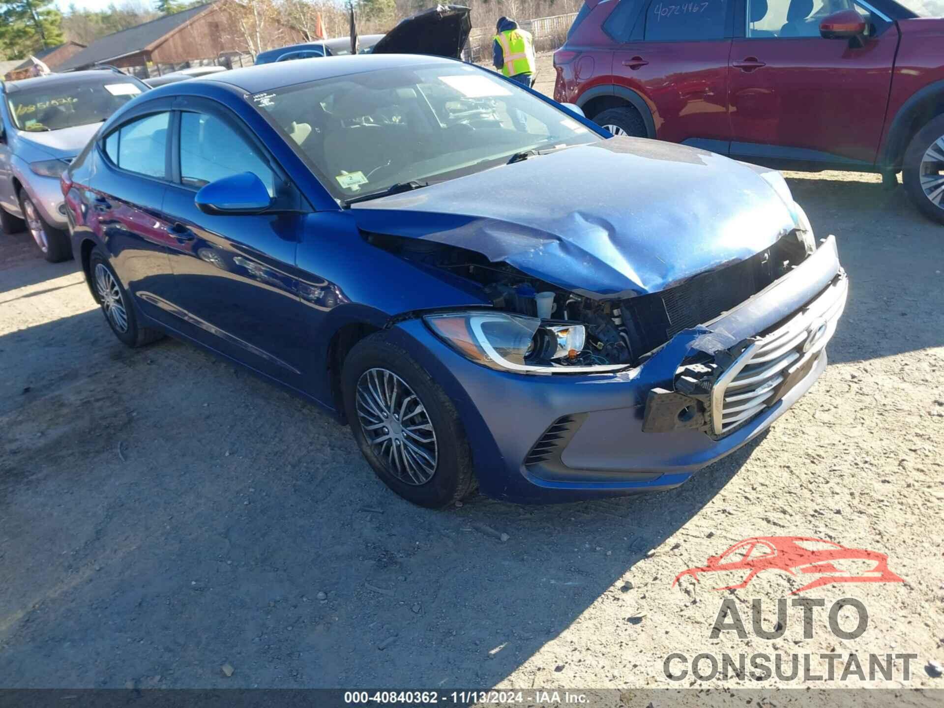 HYUNDAI ELANTRA 2017 - 5NPD74LF3HH126369