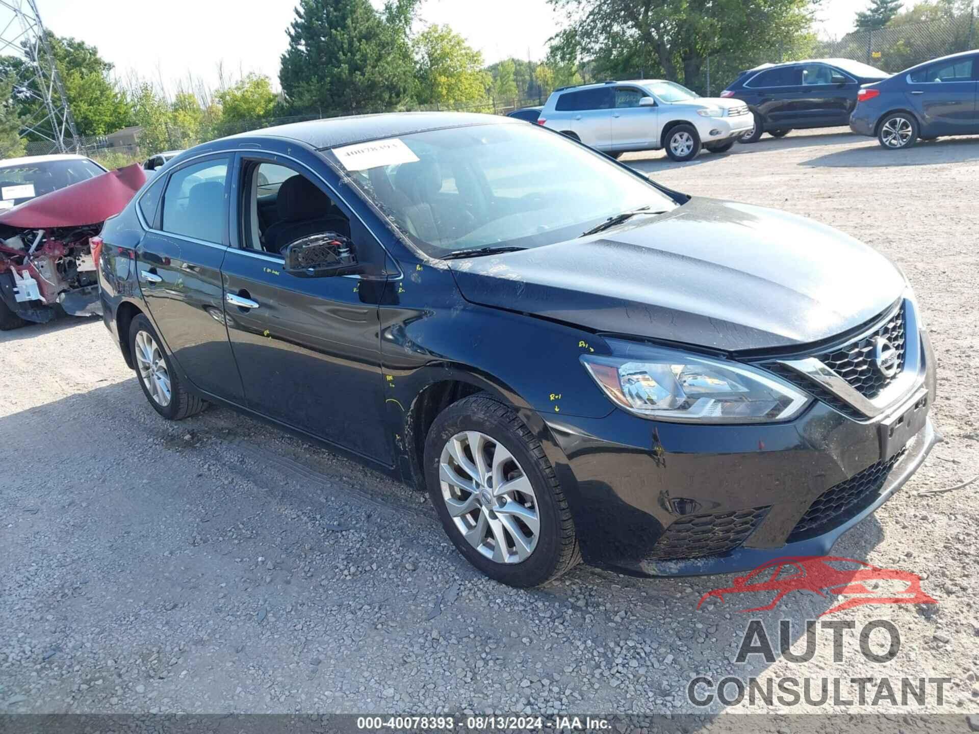 NISSAN SENTRA 2018 - 3N1AB7AP5JY347059