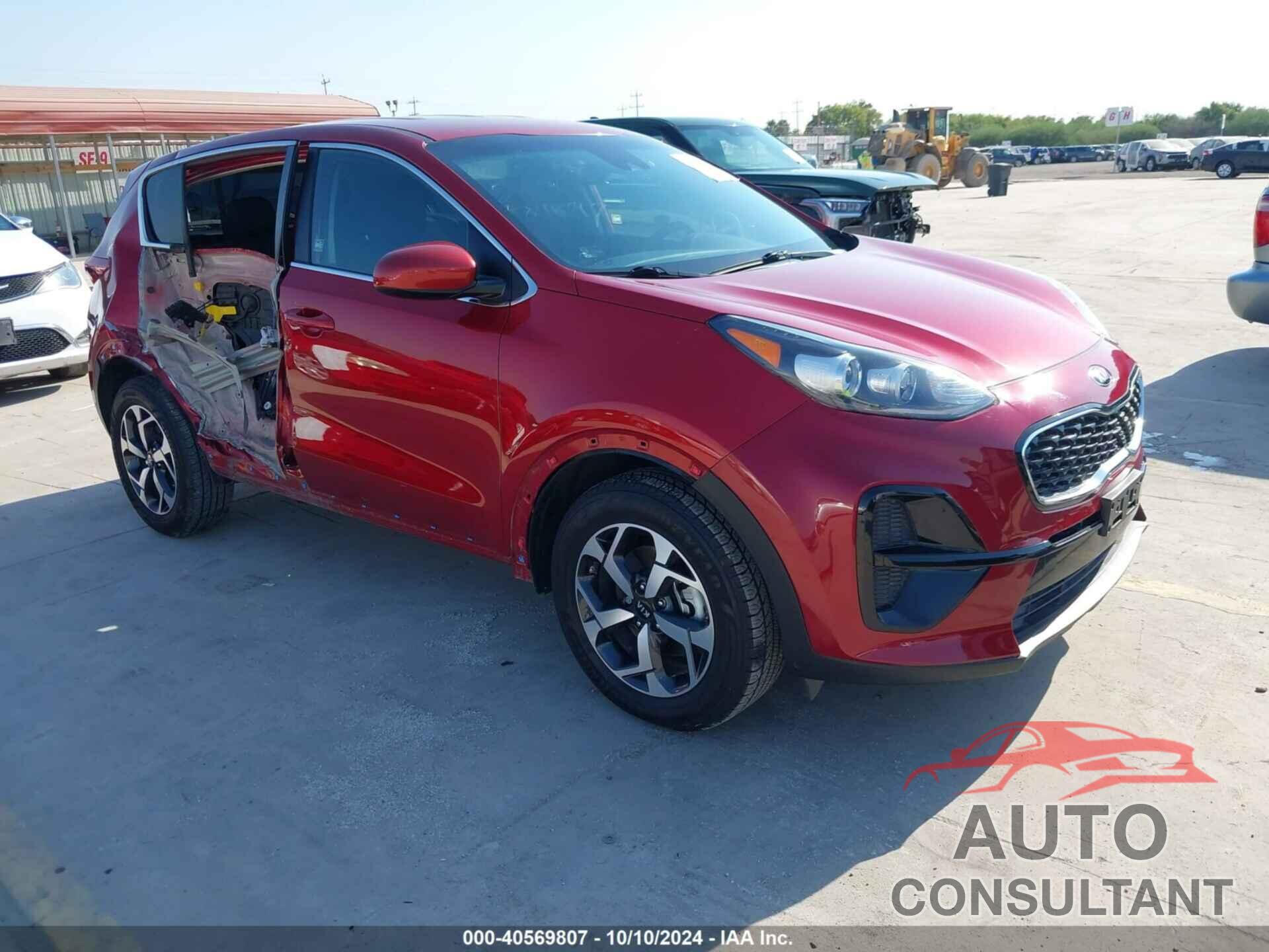 KIA SPORTAGE 2021 - KNDPM3AC3M7848917